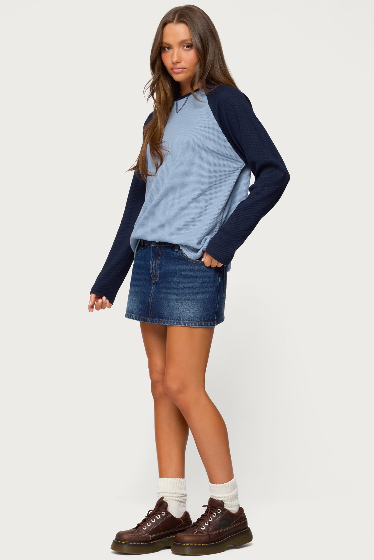 Me Time Oversized Waffle Top-Milans Time