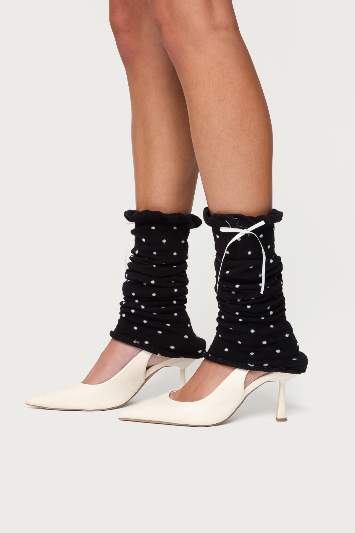 Polka Dot Leg Warmers-Milans Time