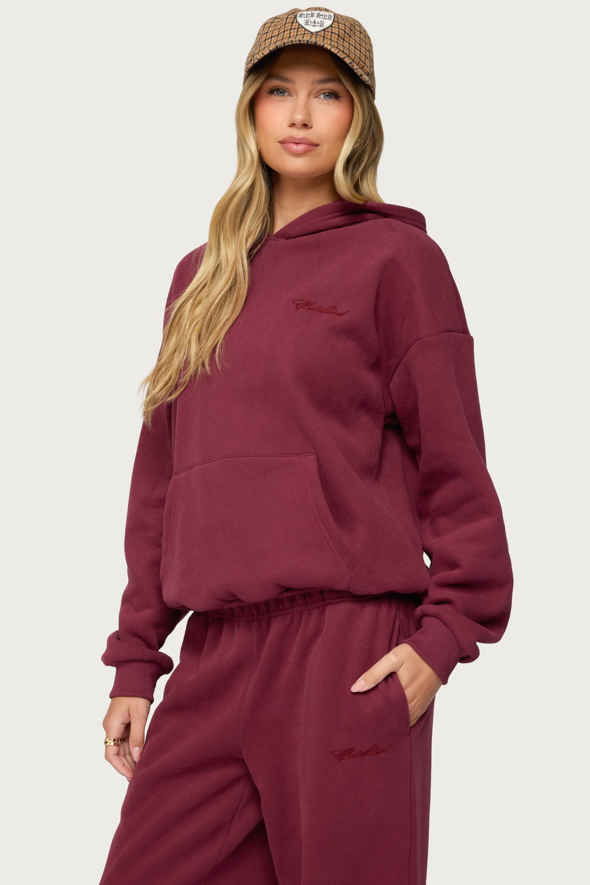 Basic Girl Oversized Milans Time Hoodie-Milans Time