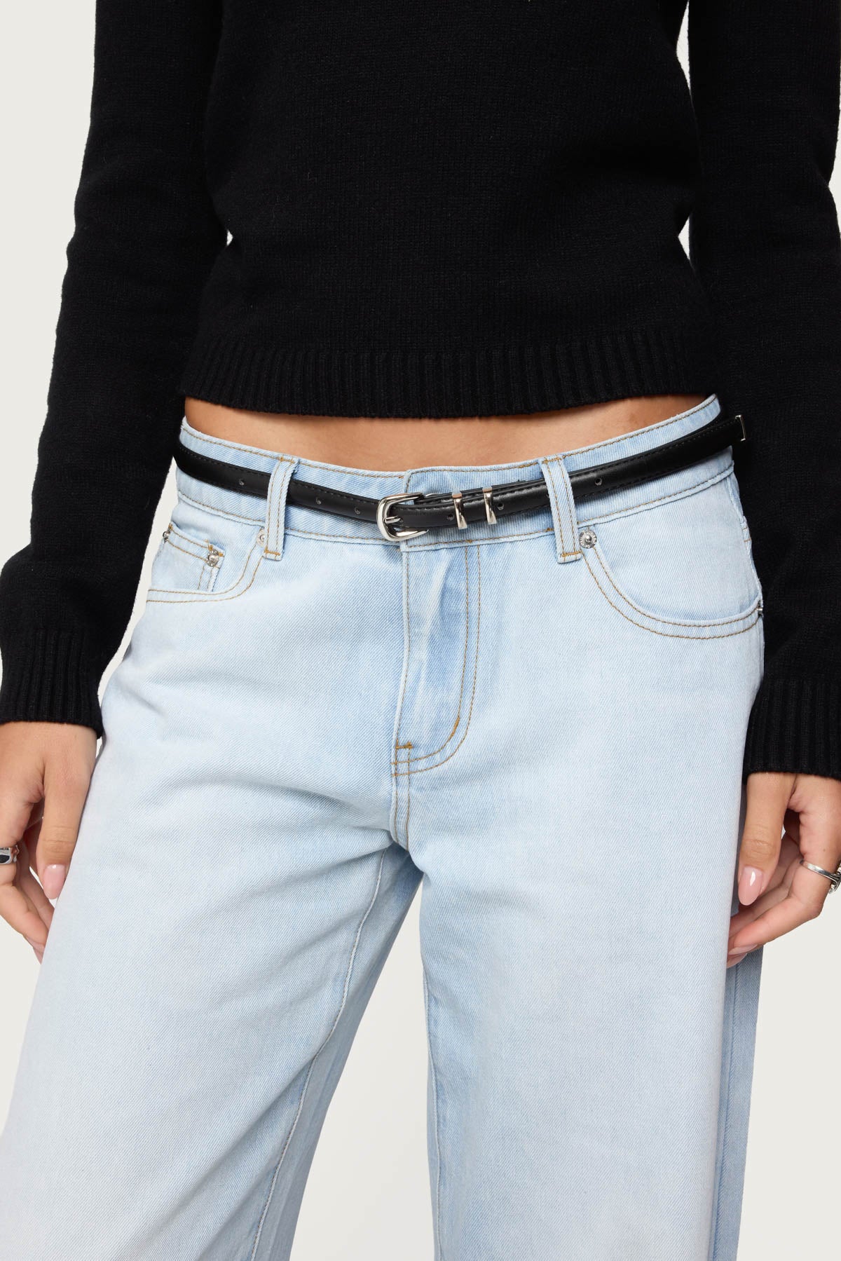 City Chic Faux Leather Belt-Milans Time