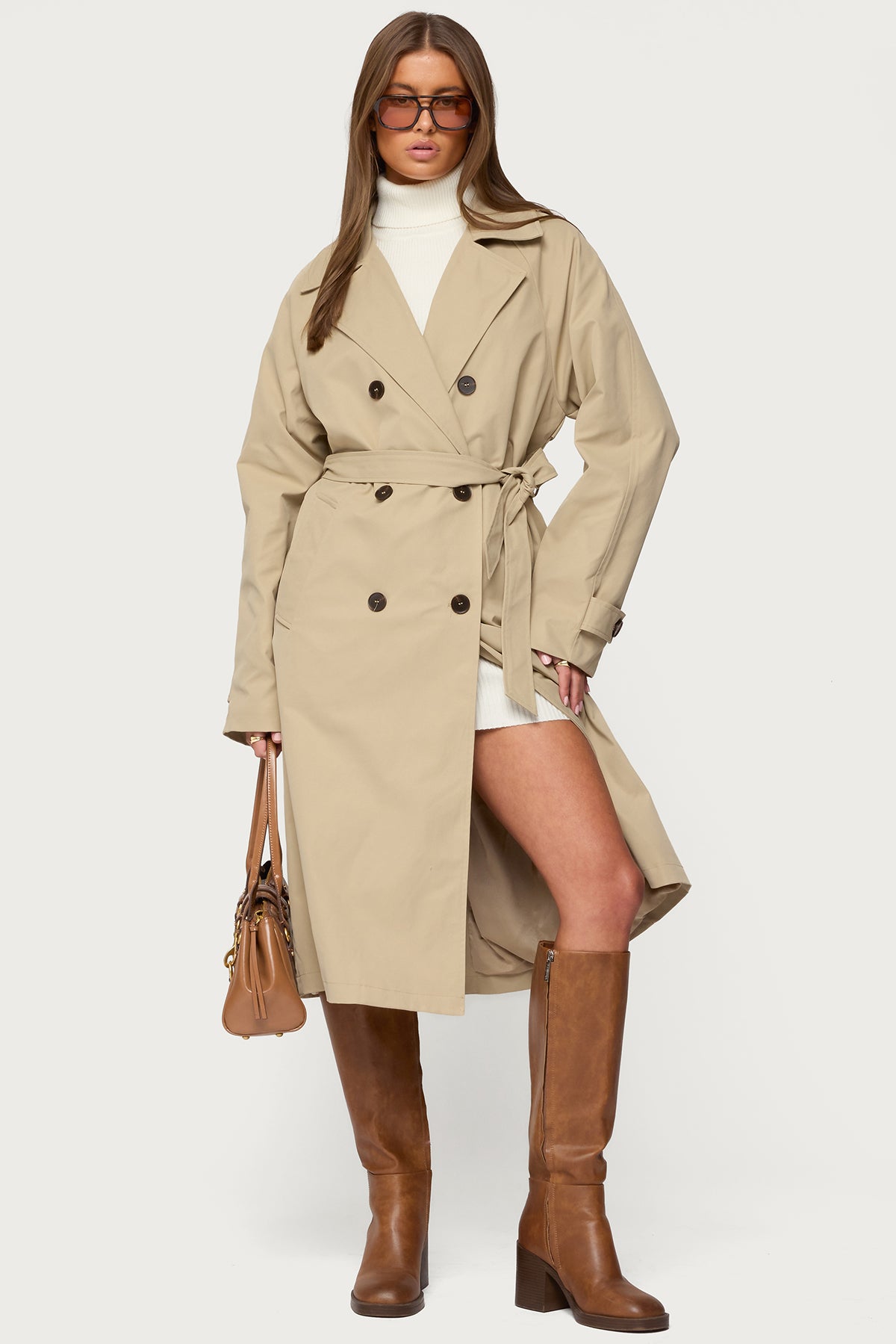 Amur Maxi Trench Coat-Milans Time