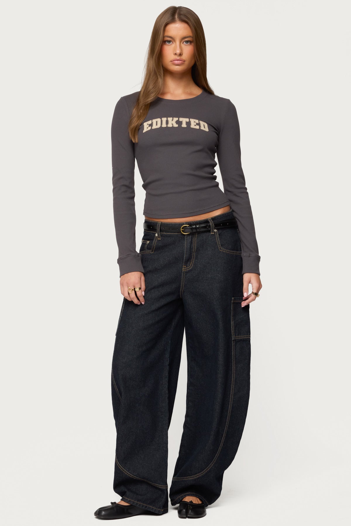 Essential Milans Time Ribbed T Shirt-Milans Time