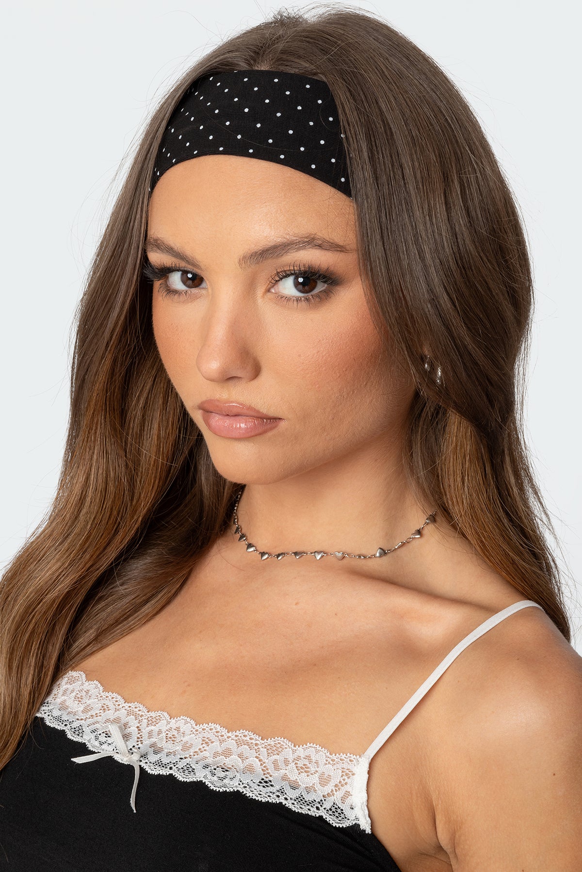 Polka Dot Printed Headband-Milans Time