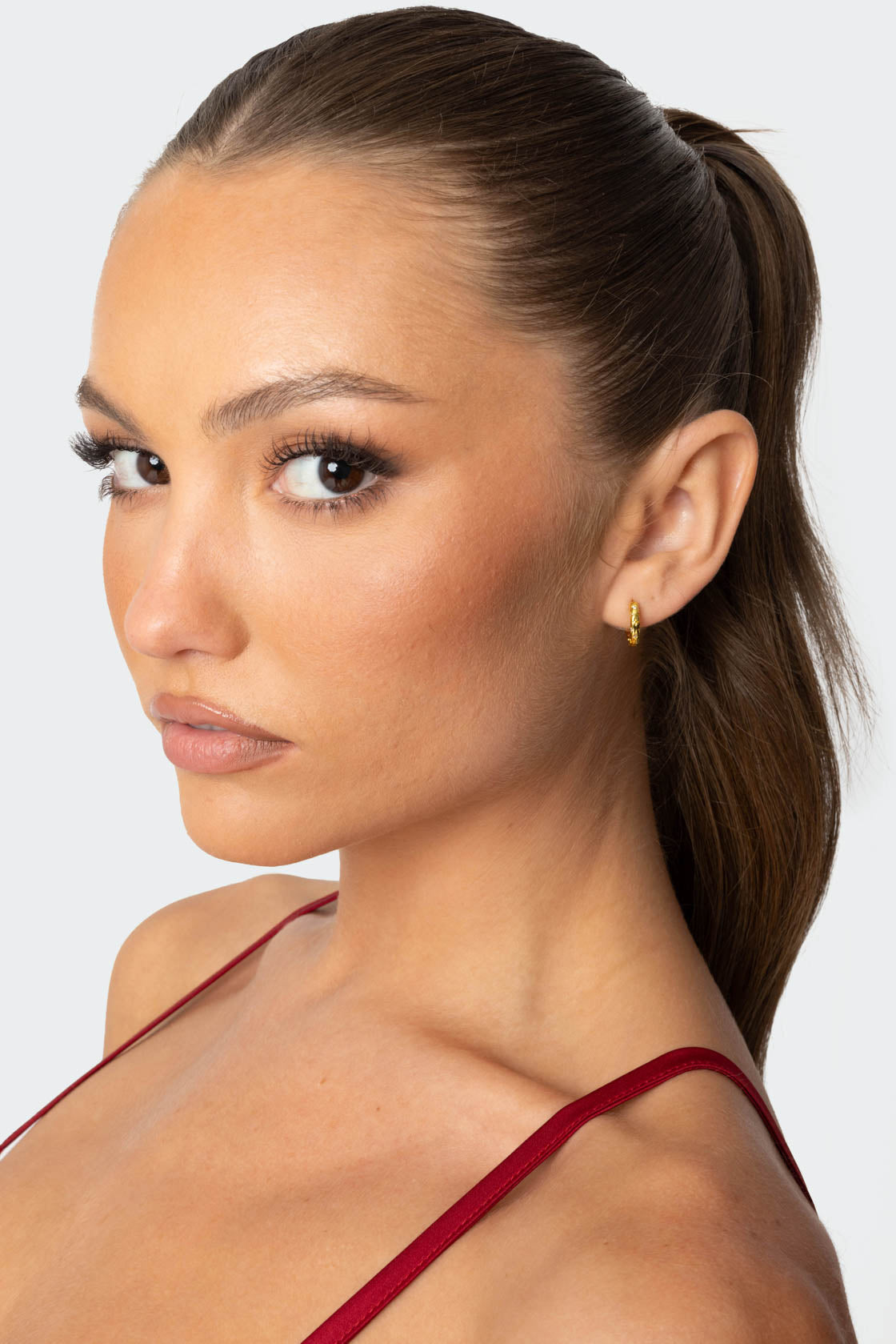 Stardust Mini Hoop Earrings-Milans Time