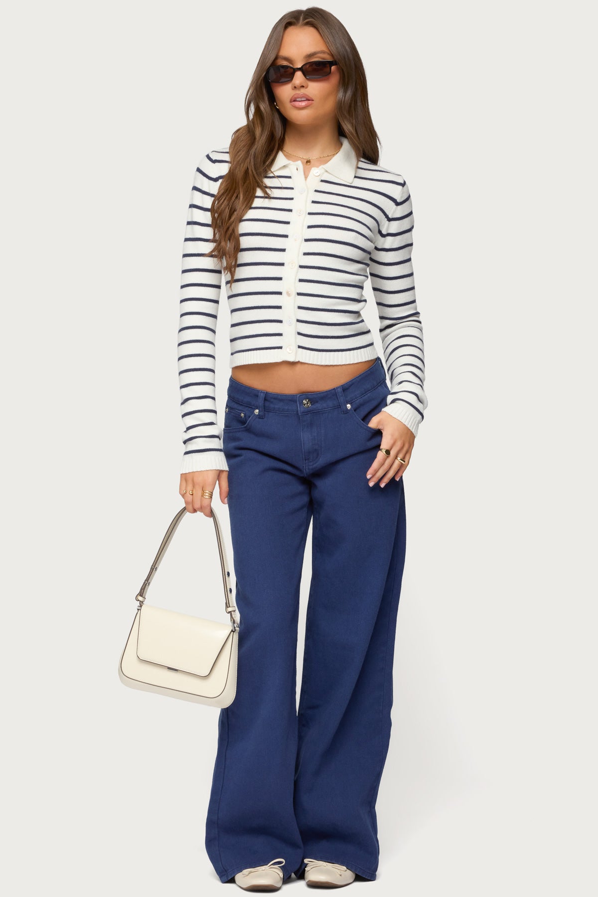 Daytime Low Rise Baggy Jeans-Milans Time