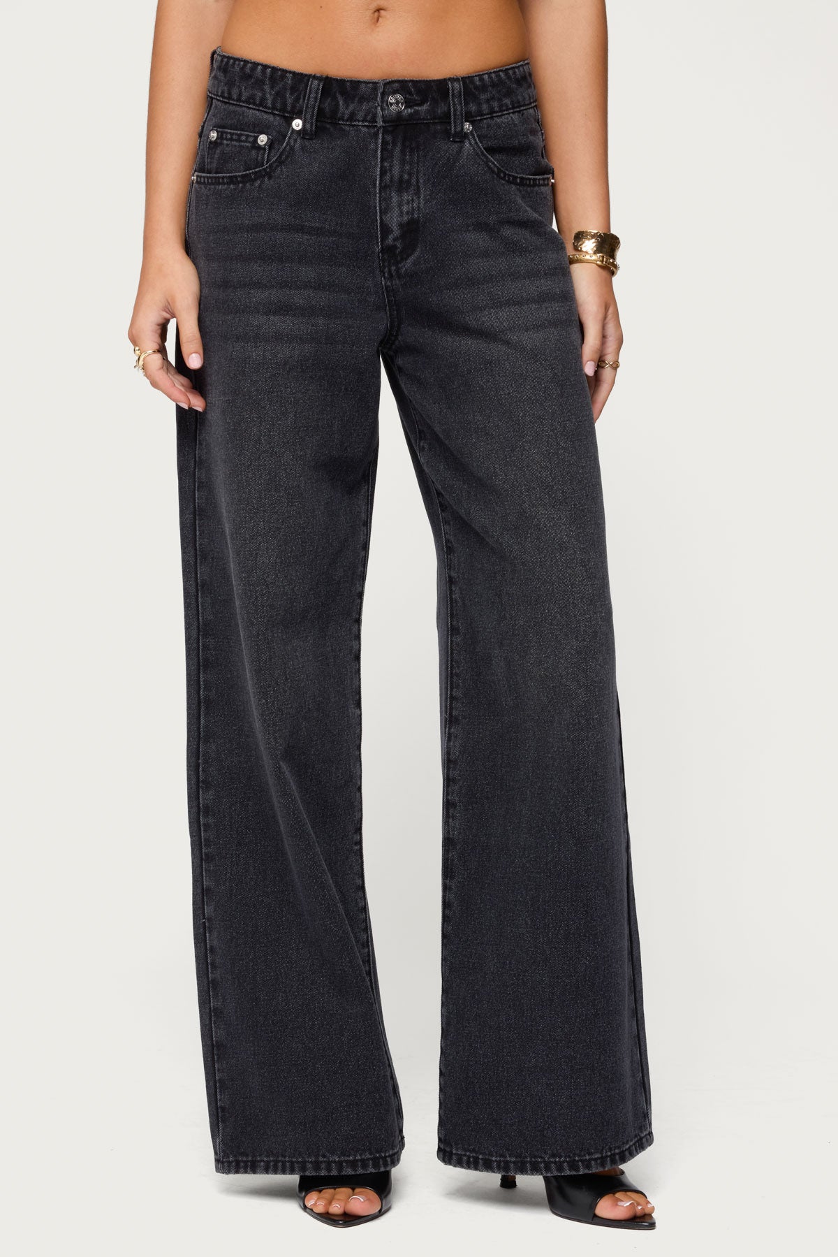 Ery Mid Rise Baggy Jeans-Milans Time