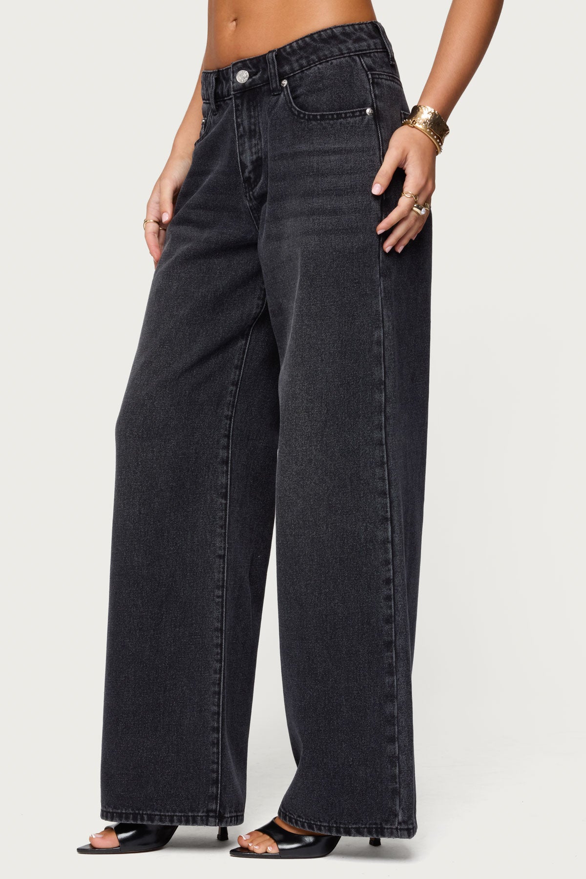 Ery Mid Rise Baggy Jeans-Milans Time