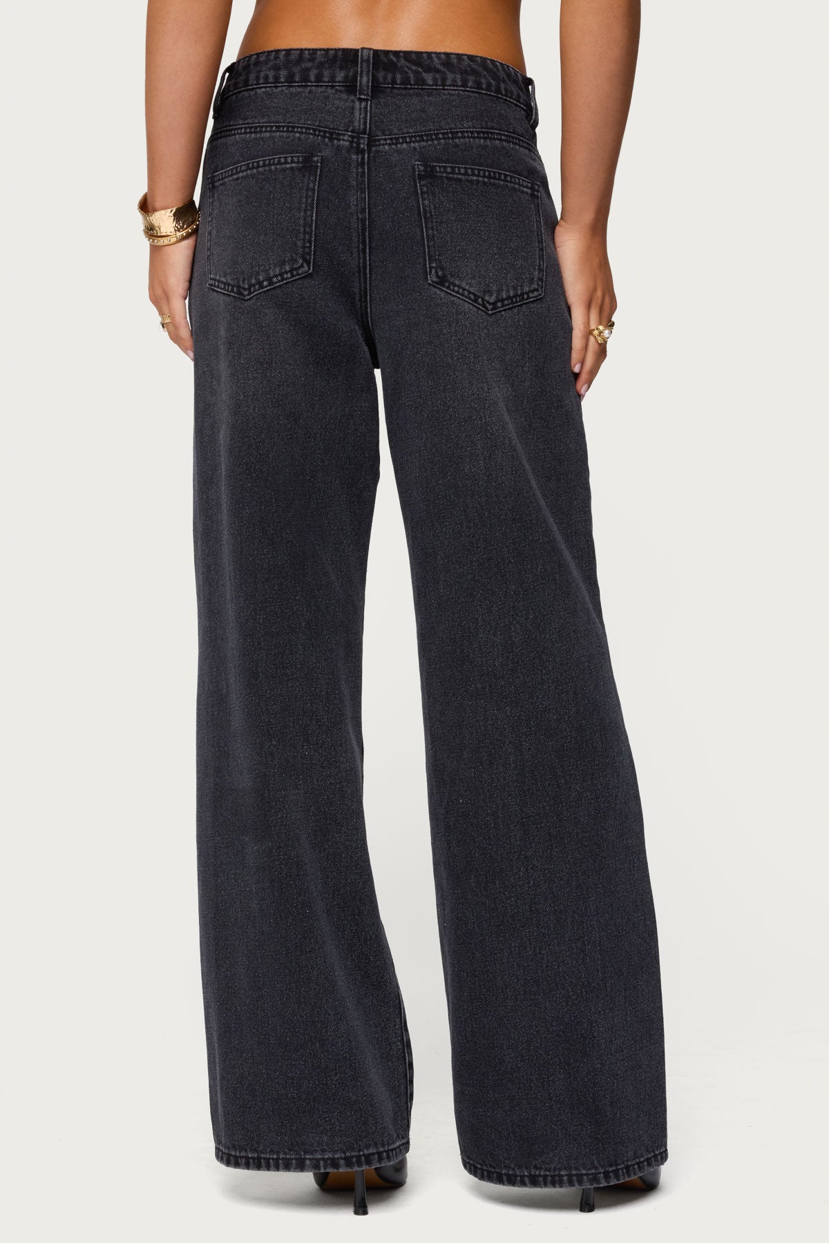 Ery Mid Rise Baggy Jeans-Milans Time