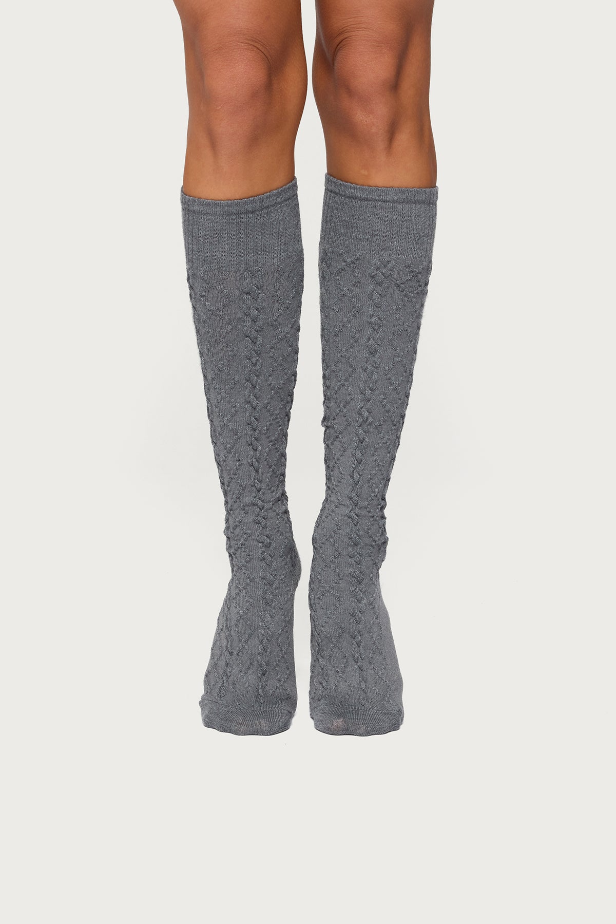 Cable Knit Socks-Milans Time