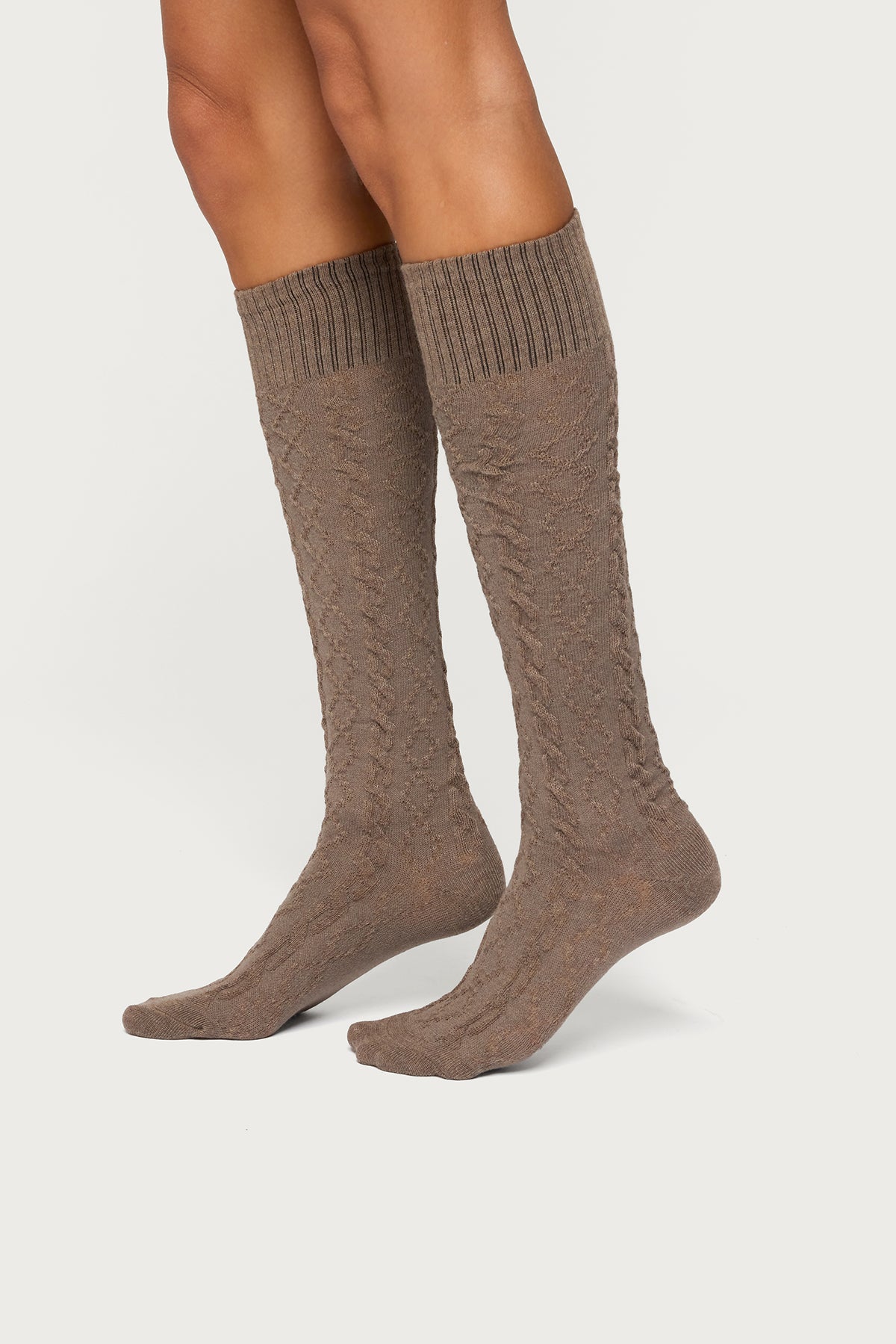 Cable Knit Socks-Milans Time