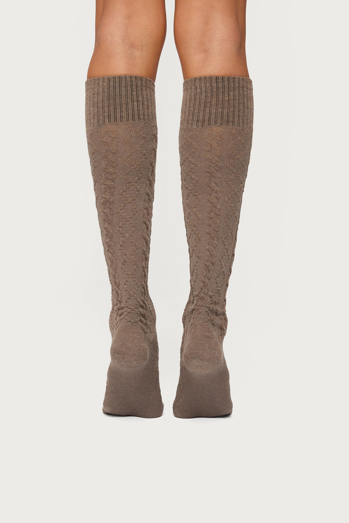 Cable Knit Socks-Milans Time