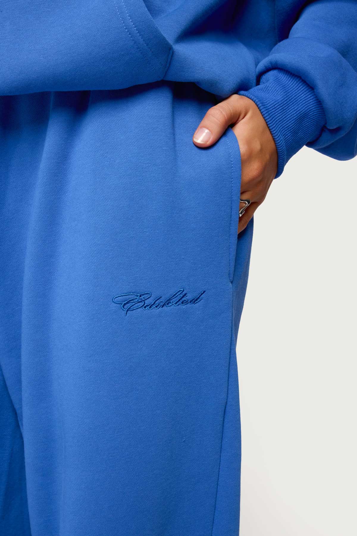 Basic Girl Wide Leg Milans Time Sweatpants-Milans Time