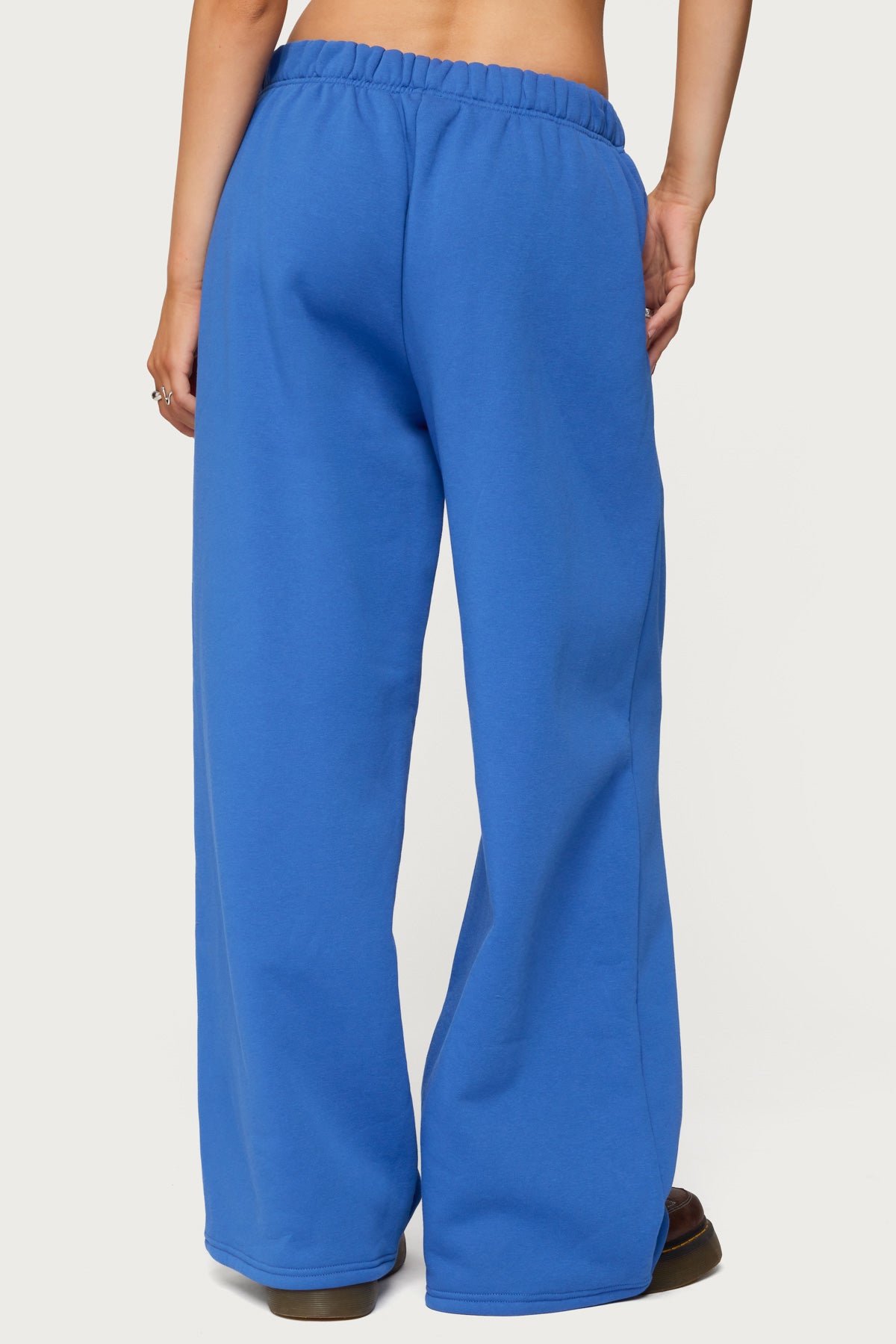 Basic Girl Wide Leg Milans Time Sweatpants-Milans Time