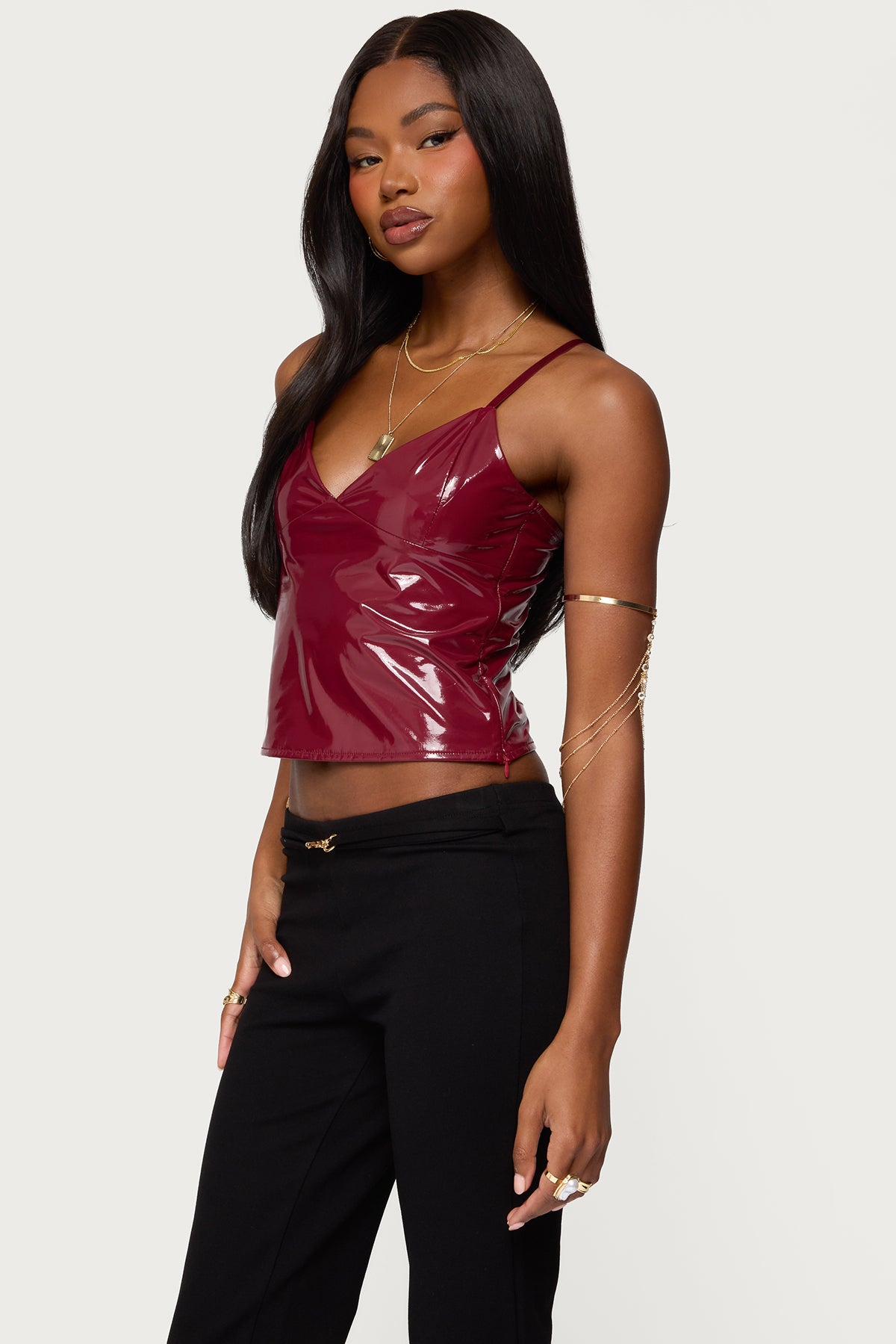 Carmie Vinyl Tank Top-Milans Time