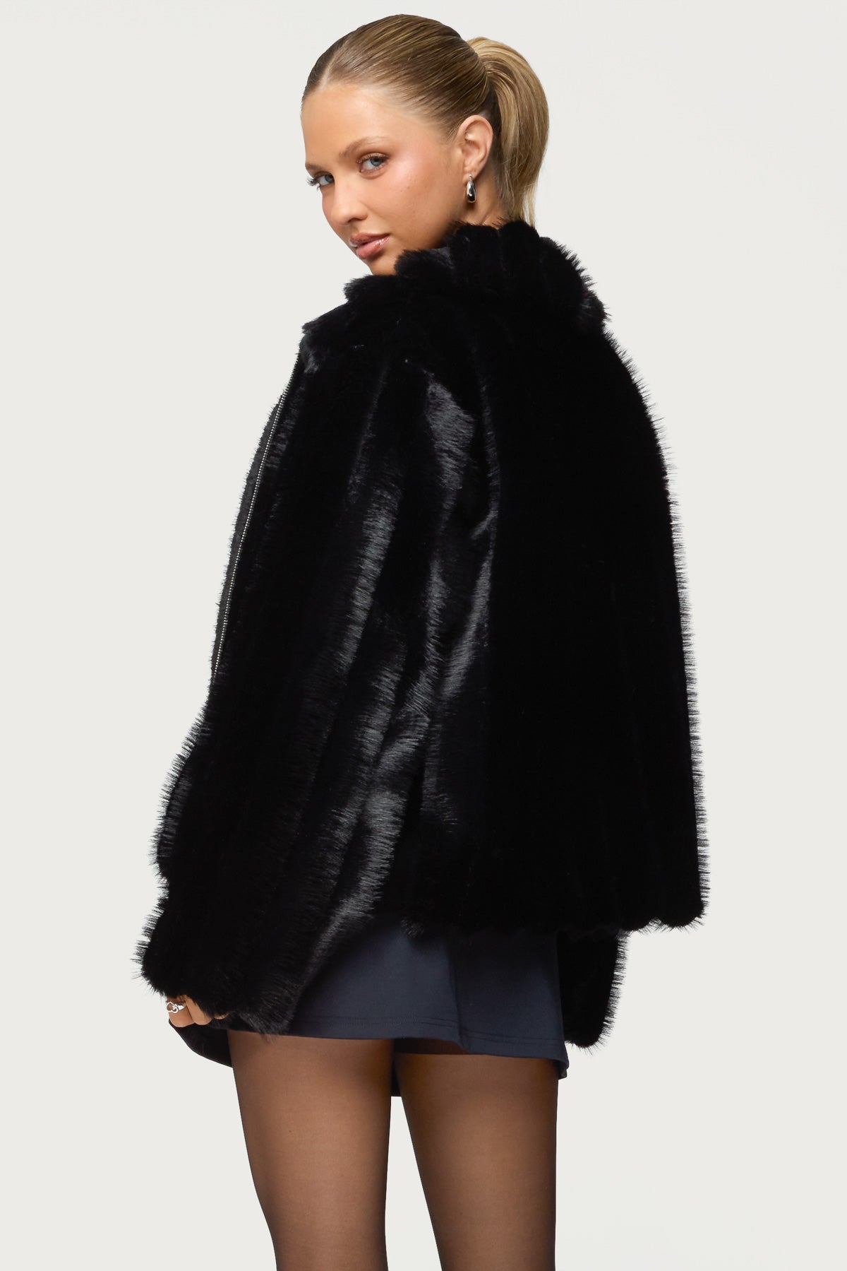 Tedi Faux Fur Jacket-Milans Time