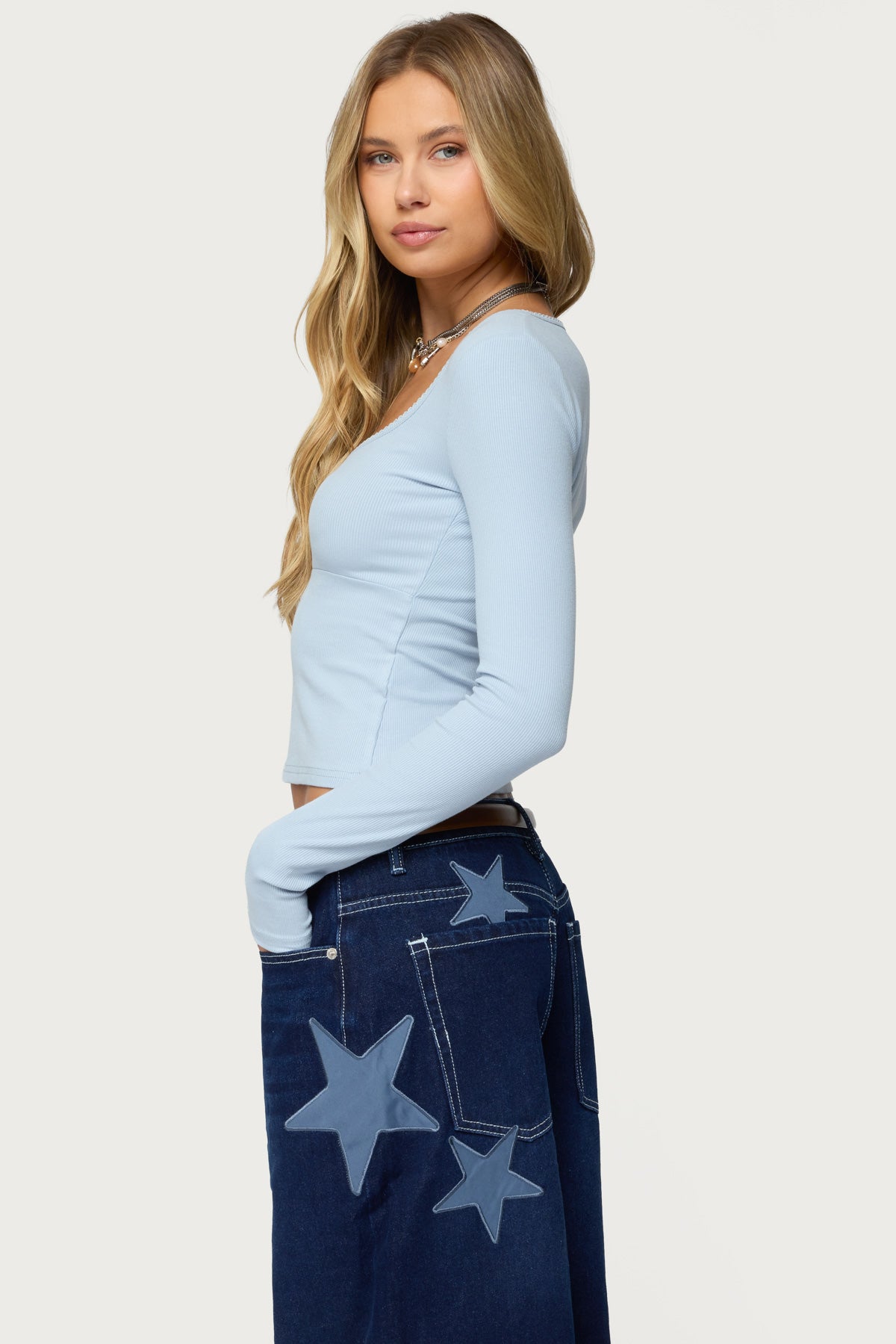 Madder Keyhole Cutout Top-Milans Time