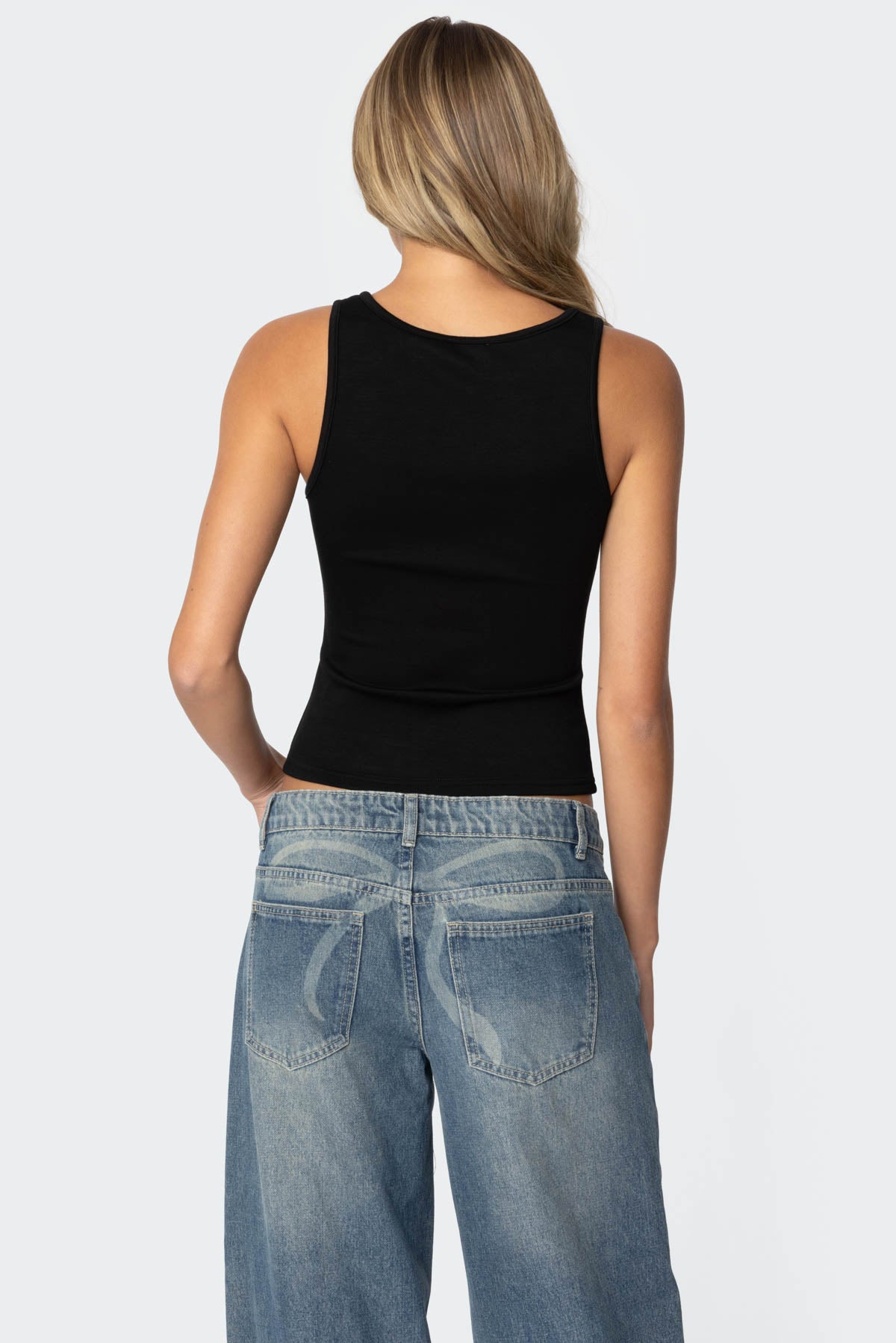 Isabetta Tie Front Top-Milans Time