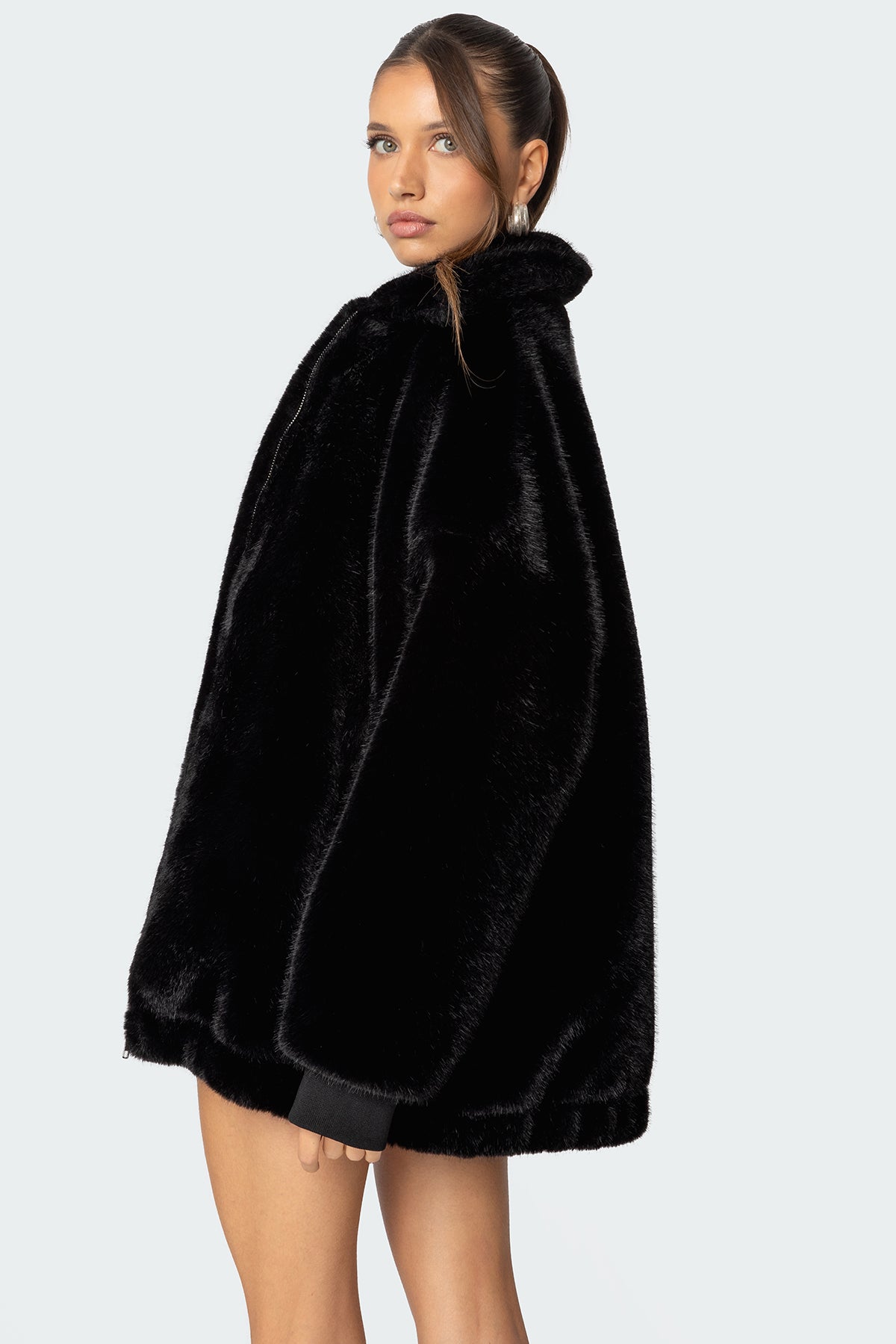 Taylor Oversized Faux Fur Jacket-Milans Time