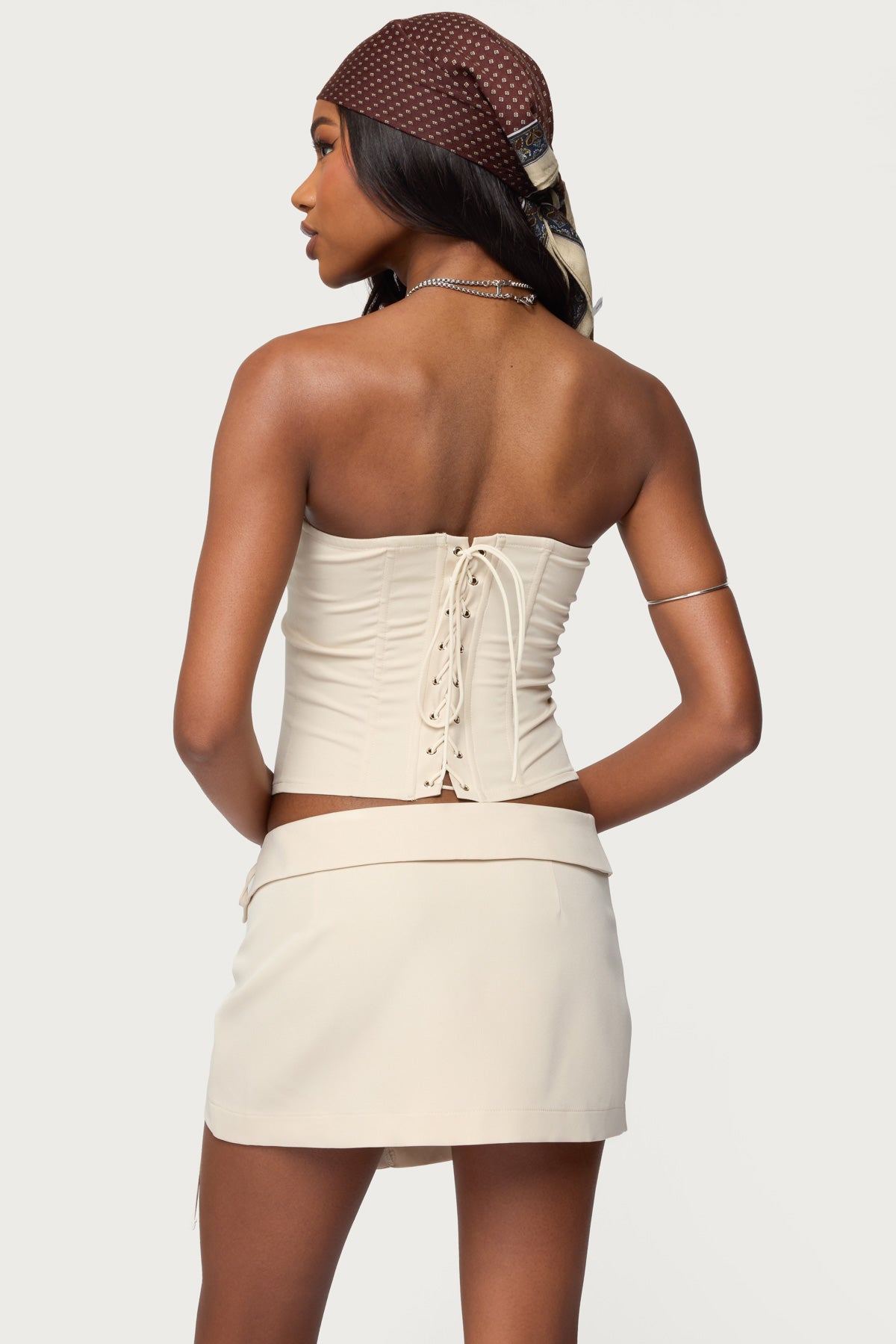 Selena Lace Up Corset-Milans Time