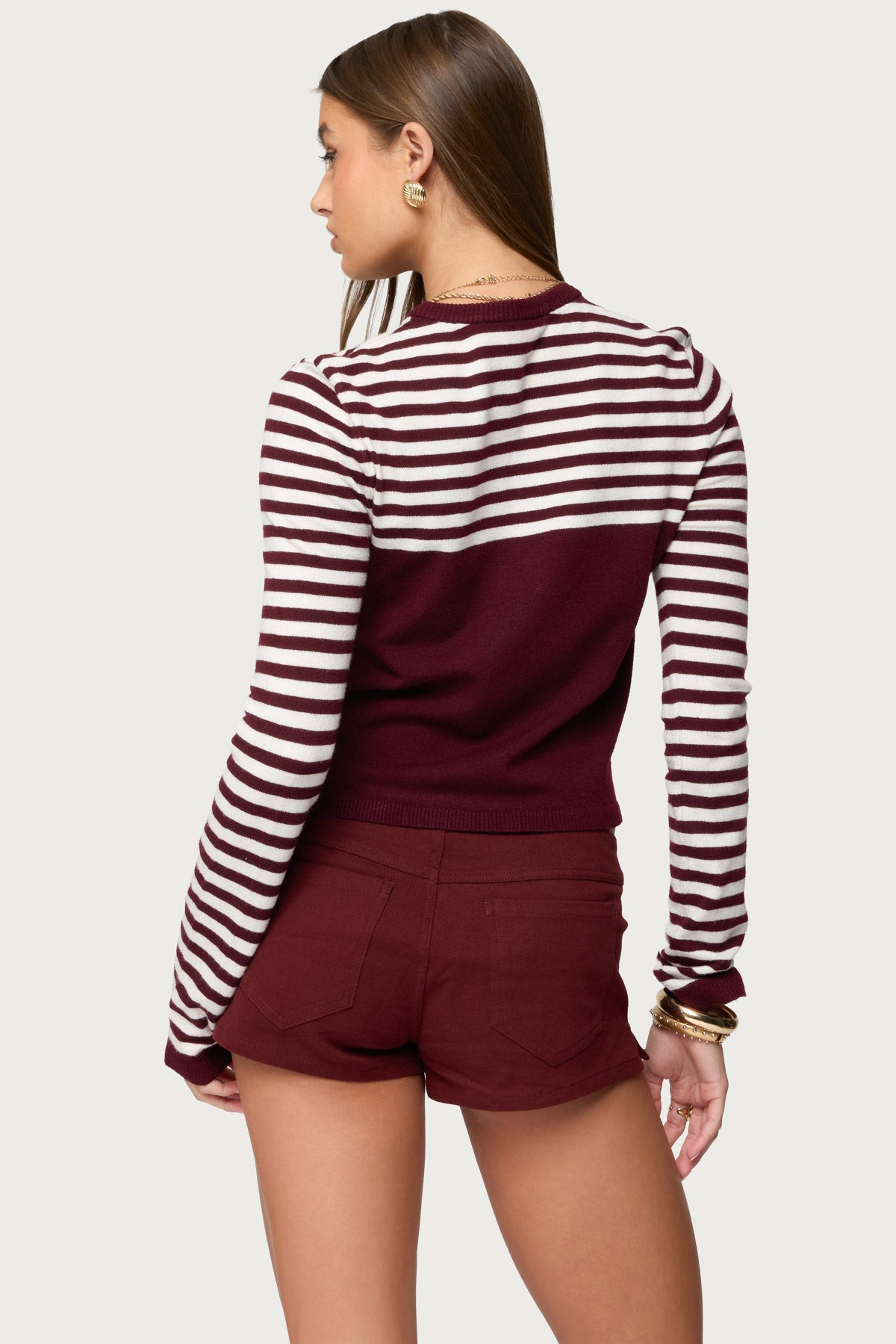 Goni Stripey Knit Cardigan-Milans Time