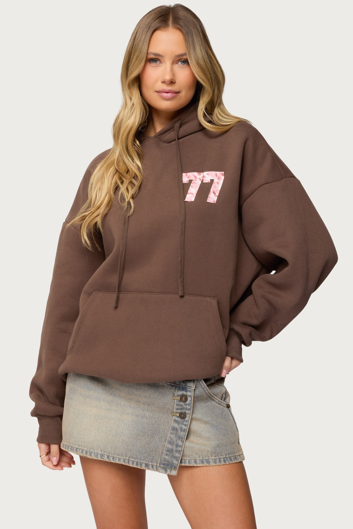 Leopard 77 Oversized Hoodie-Milans Time