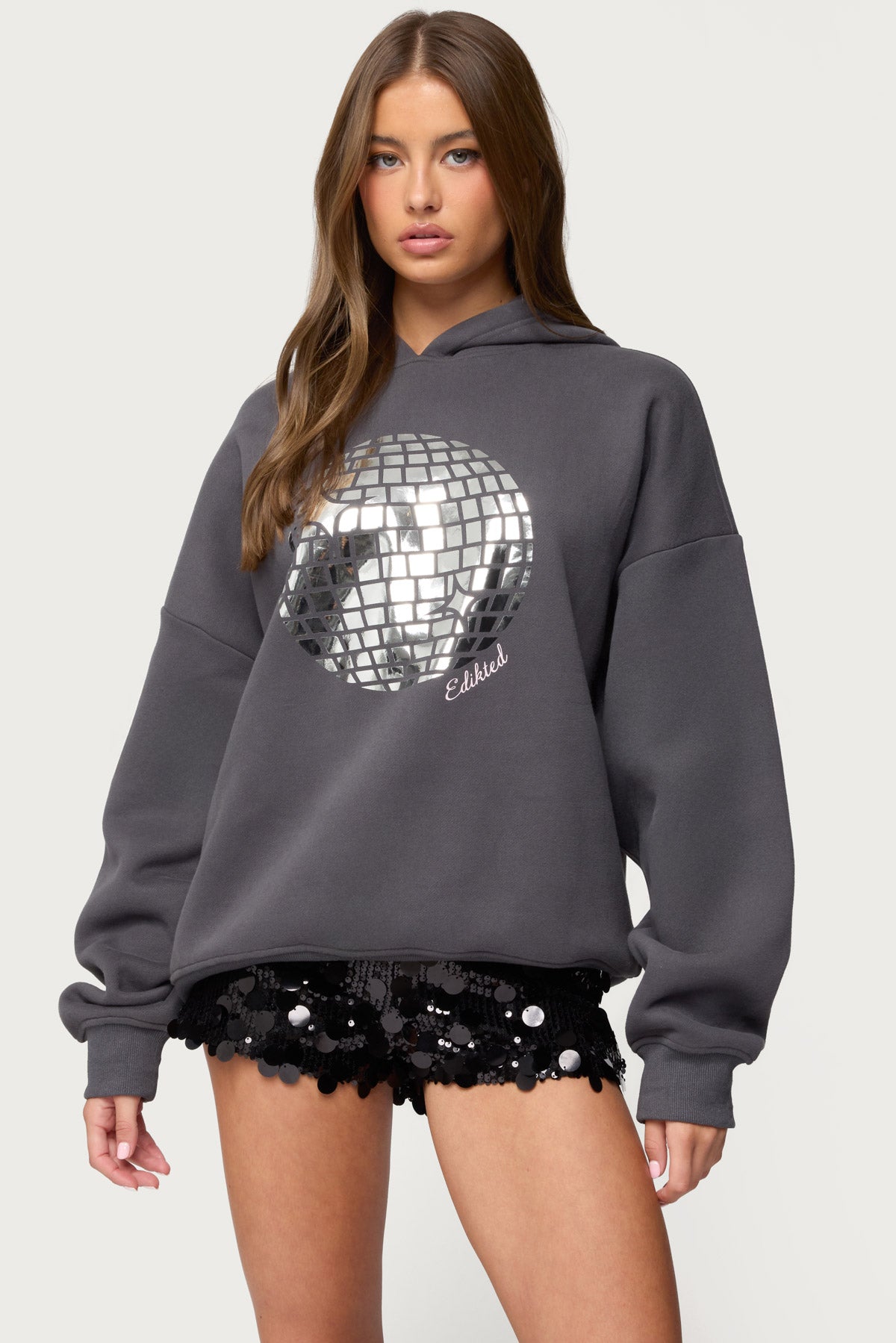Disco Ball Hoodie-Milans Time