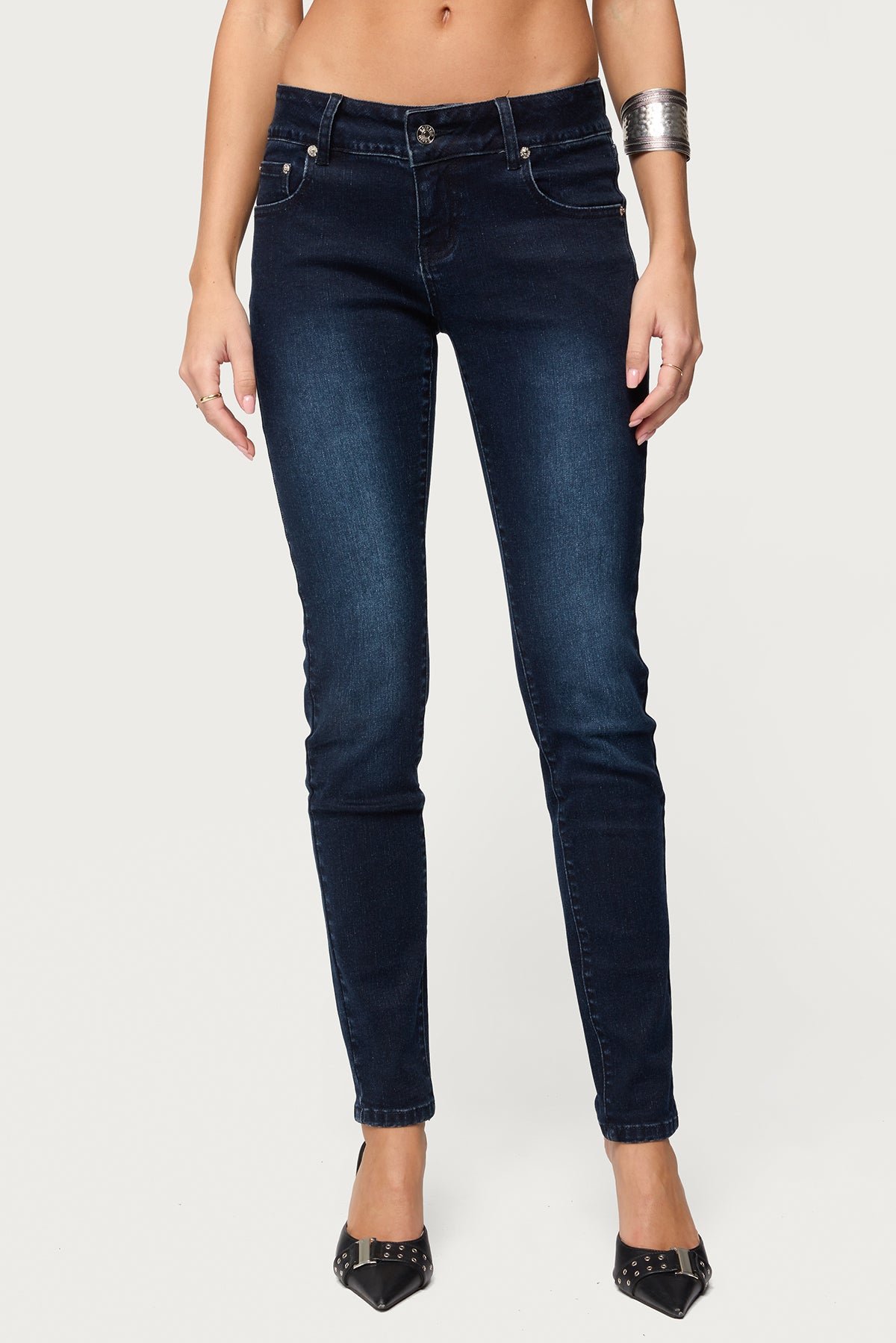Eloise Low Rise Skinny Jeans-Milans Time