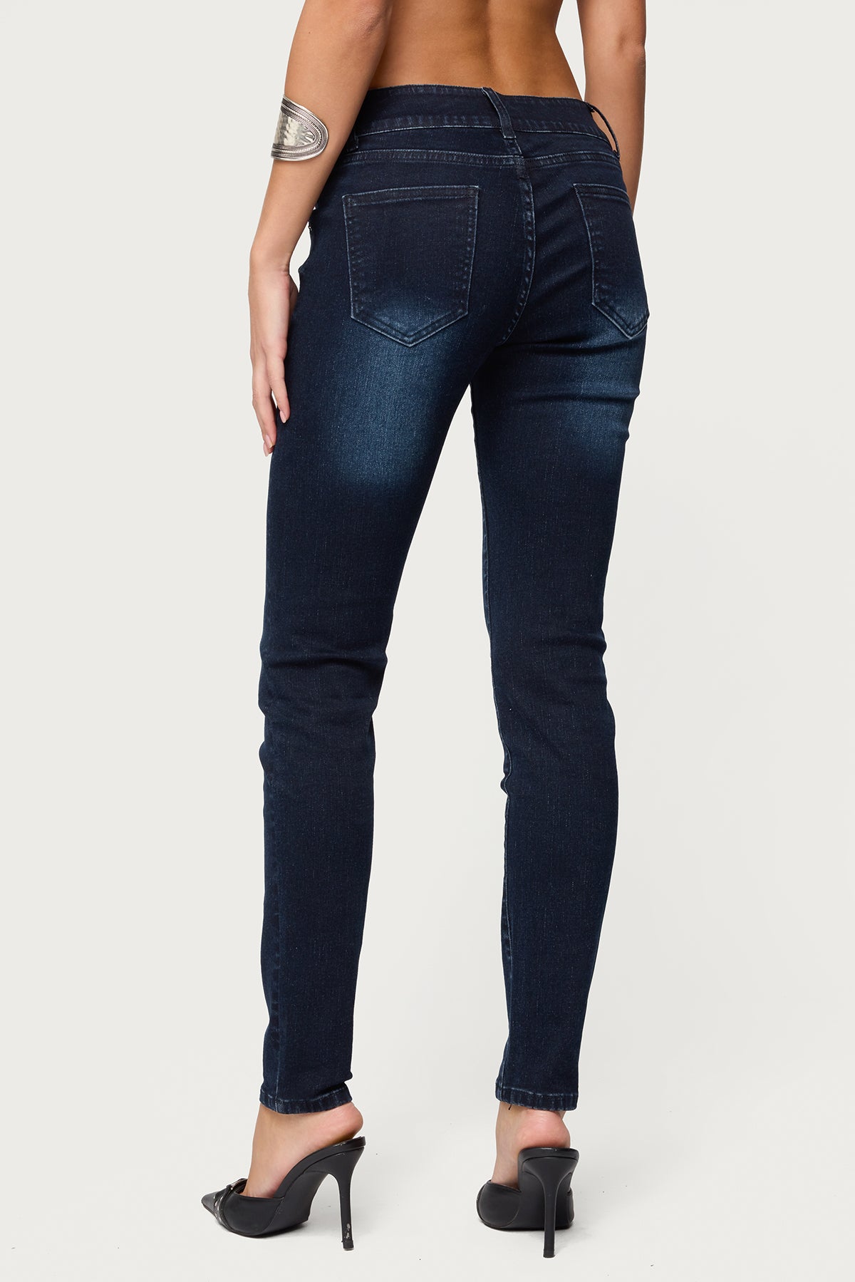 Eloise Low Rise Skinny Jeans-Milans Time