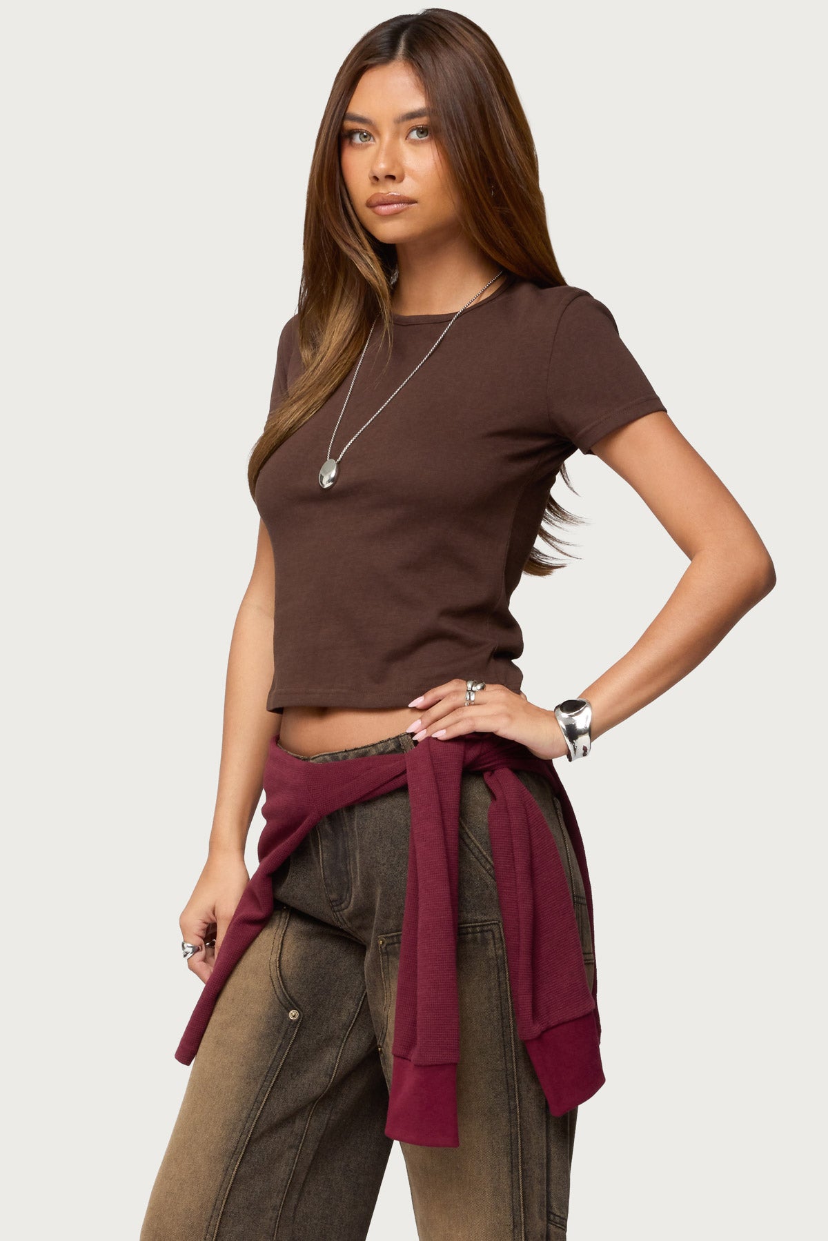 Nikkey Semi Sheer T Shirt-Milans Time