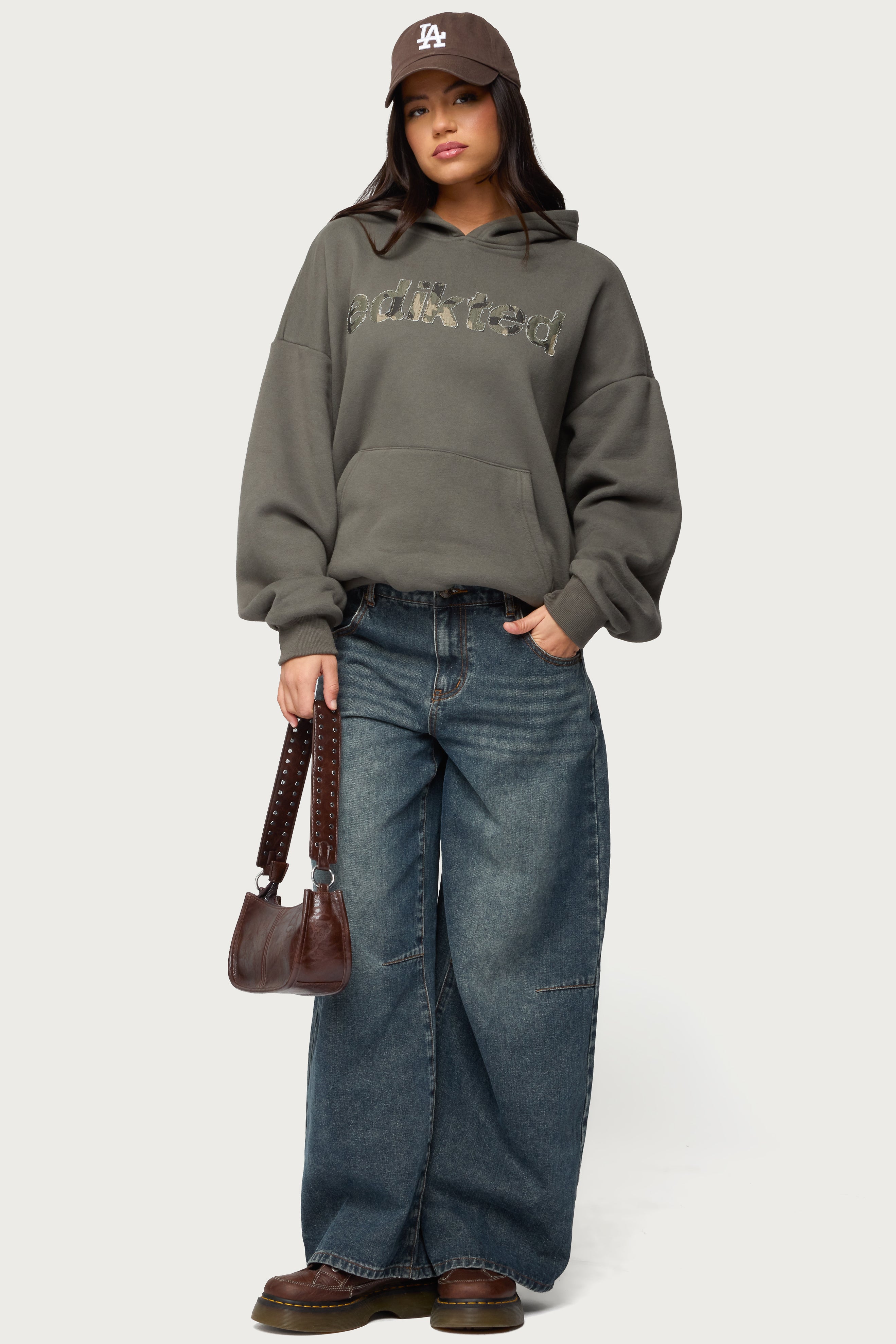 Camo Cutie Milans Time Oversized Hoodie-Milans Time