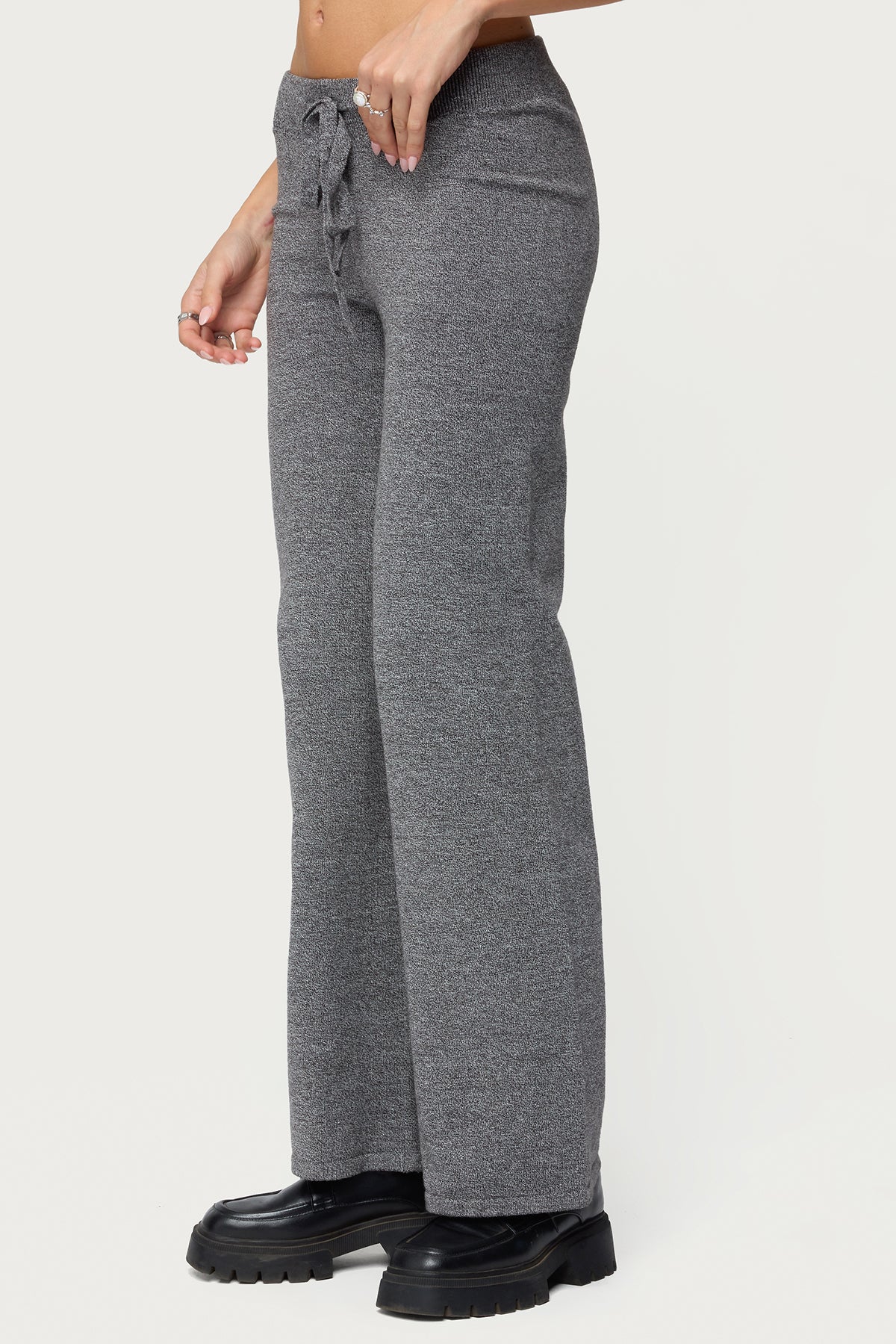 Ayah Straight Leg Knit Pants-Milans Time
