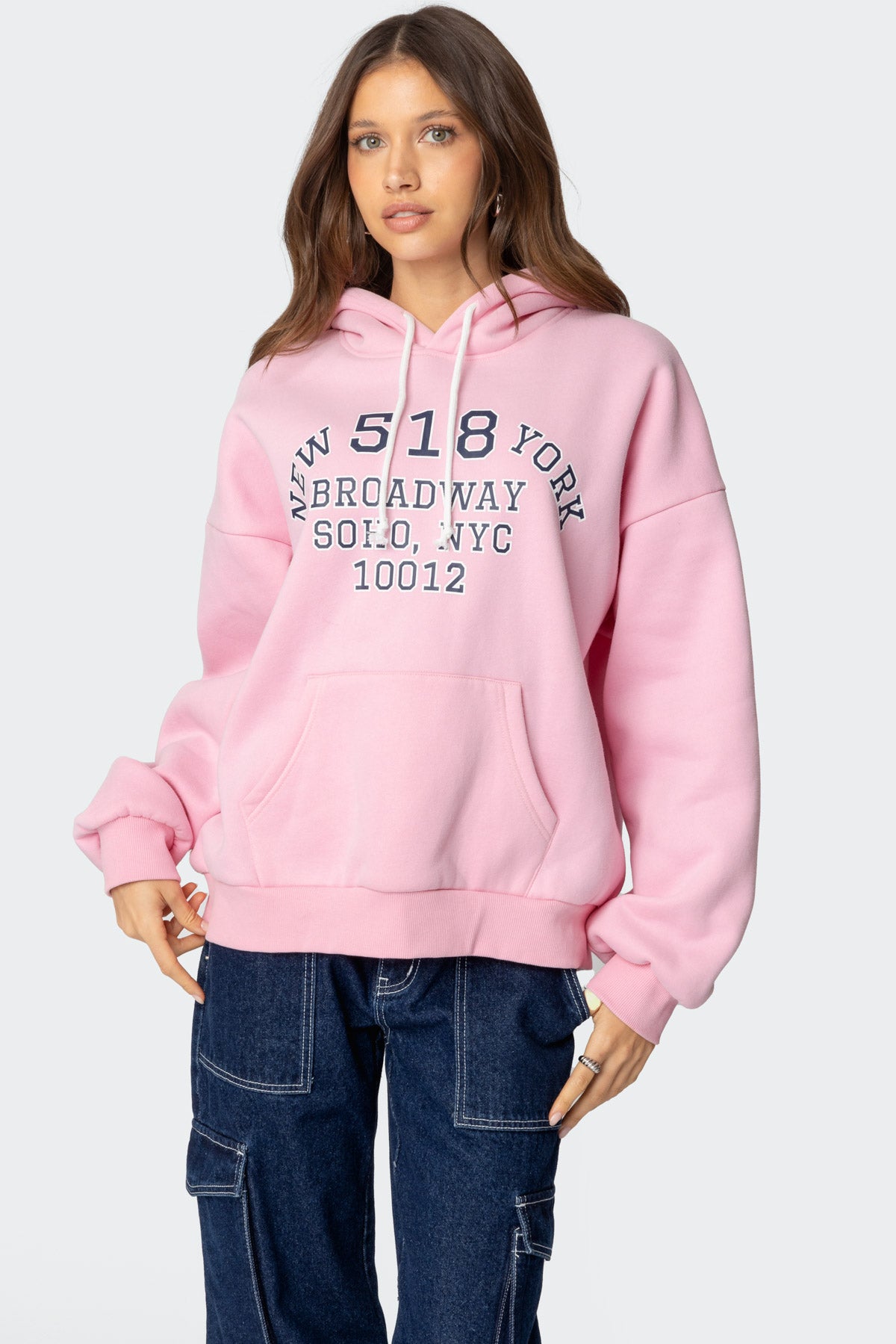 Milans Time Nyc Oversized Hoodie-Milans Time