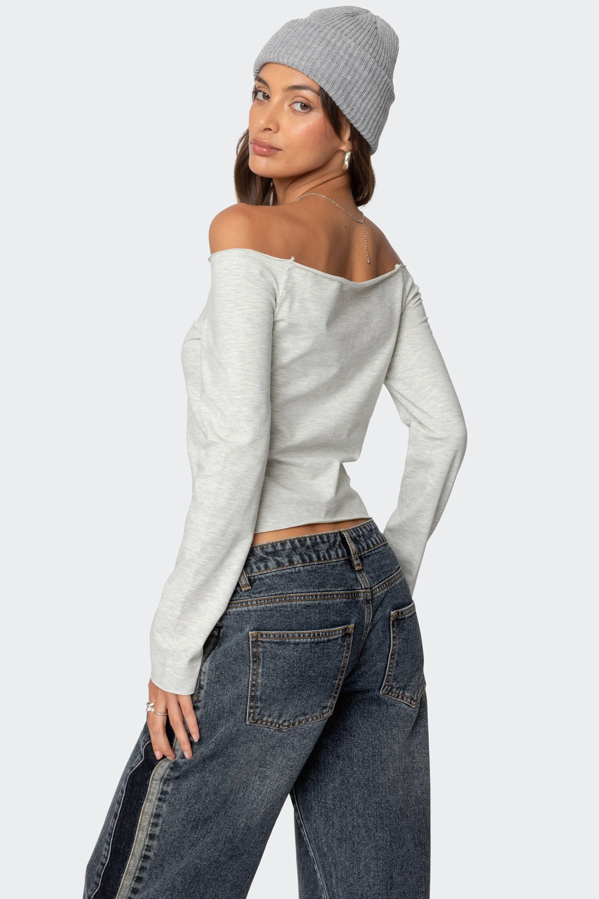 Aspen Ski Club Off Shoulder Top-Milans Time