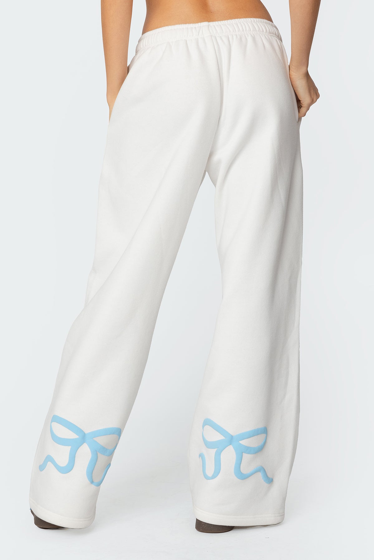 Bonney Bow Detail Sweatpants-Milans Time
