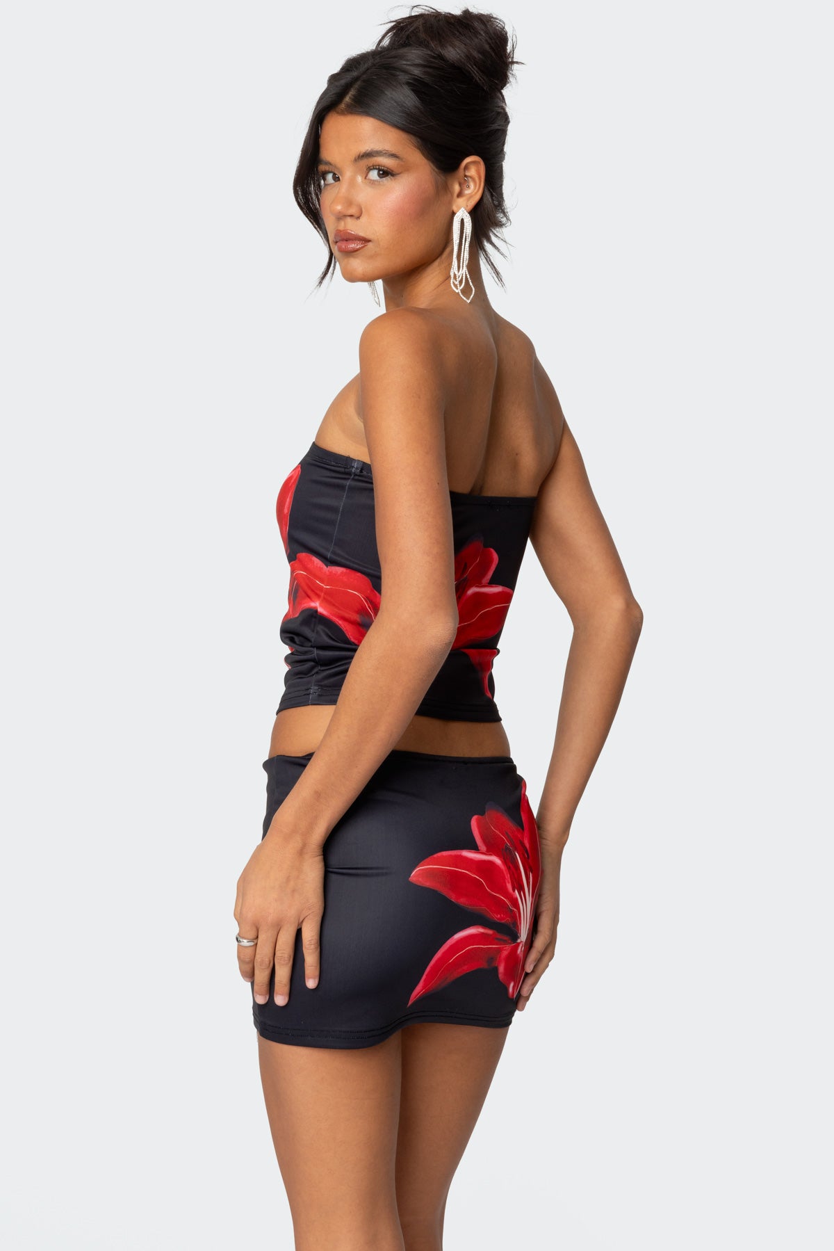 Tiger Blossom Tube Top-Milans Time