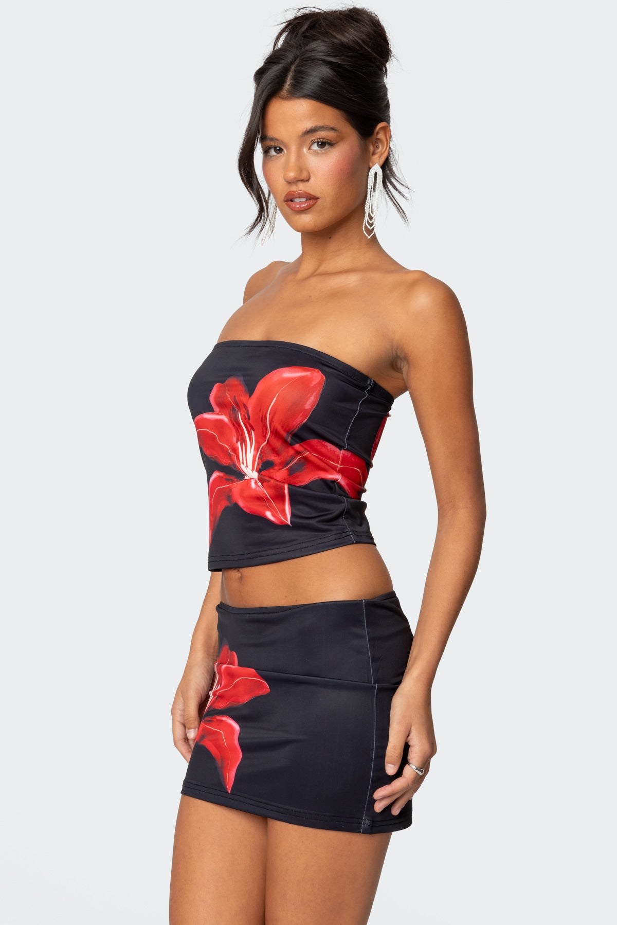 Tiger Blossom Tube Top-Milans Time