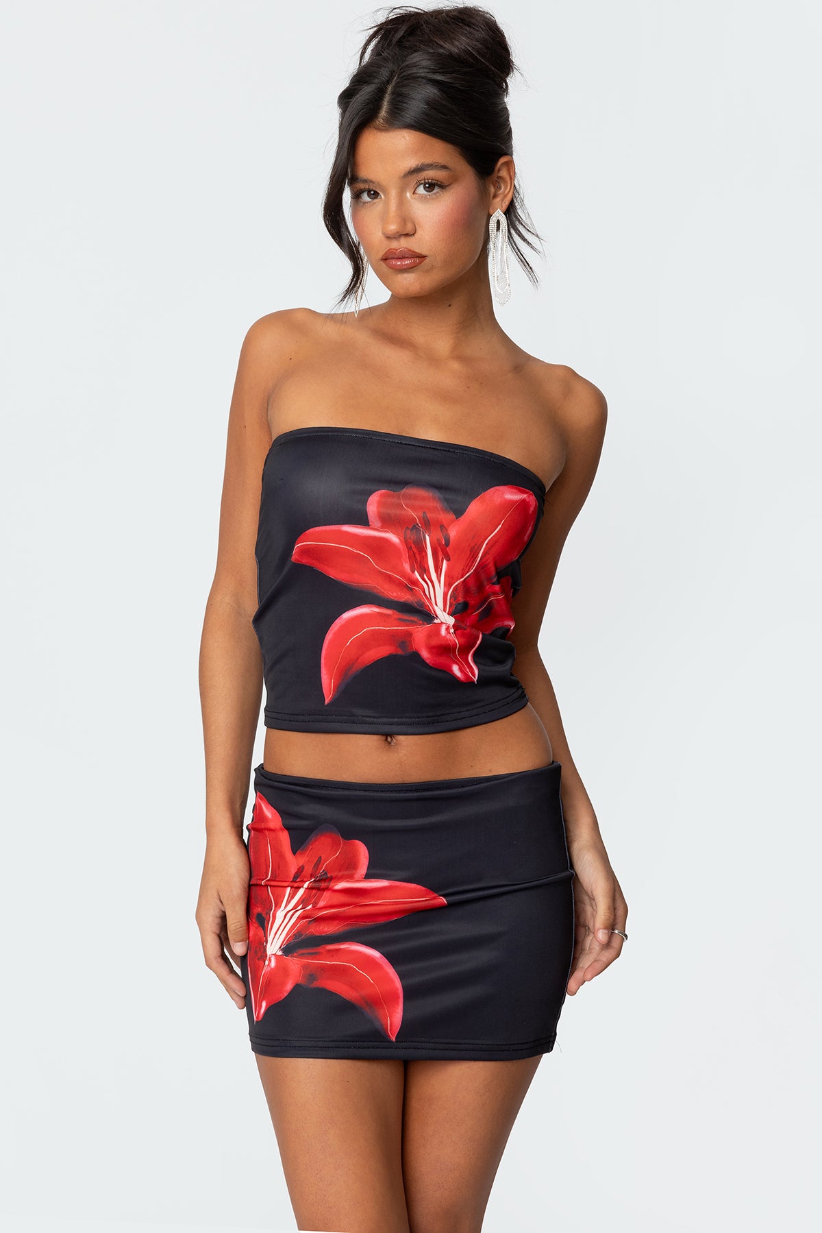 Tiger Blossom Tube Top-Milans Time