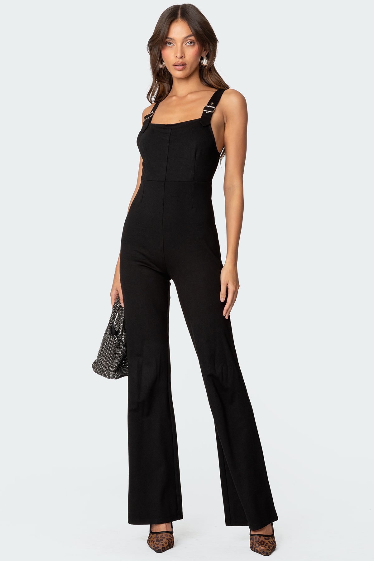 Bianka Buckle Strap Jumpsuit-Milans Time
