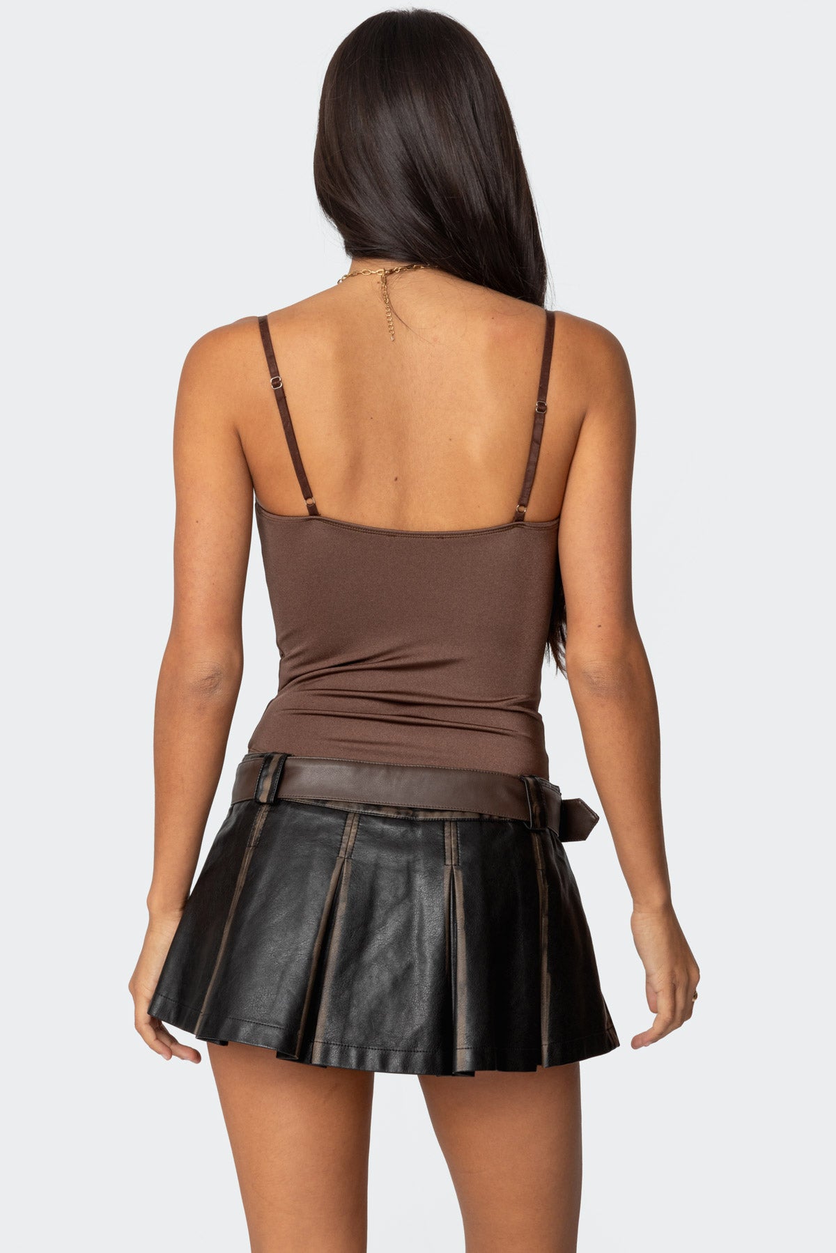 Laurel Shiny Cupped Bodysuit-Milans Time