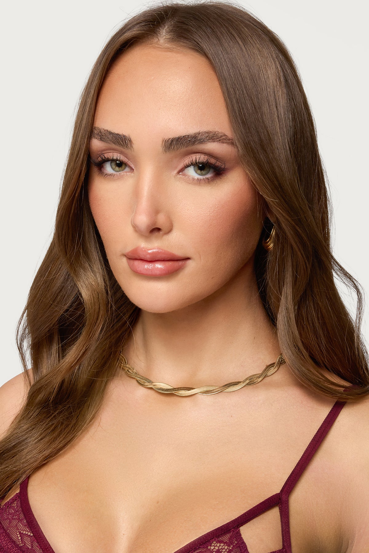 Twisted Chain Necklace-Milans Time