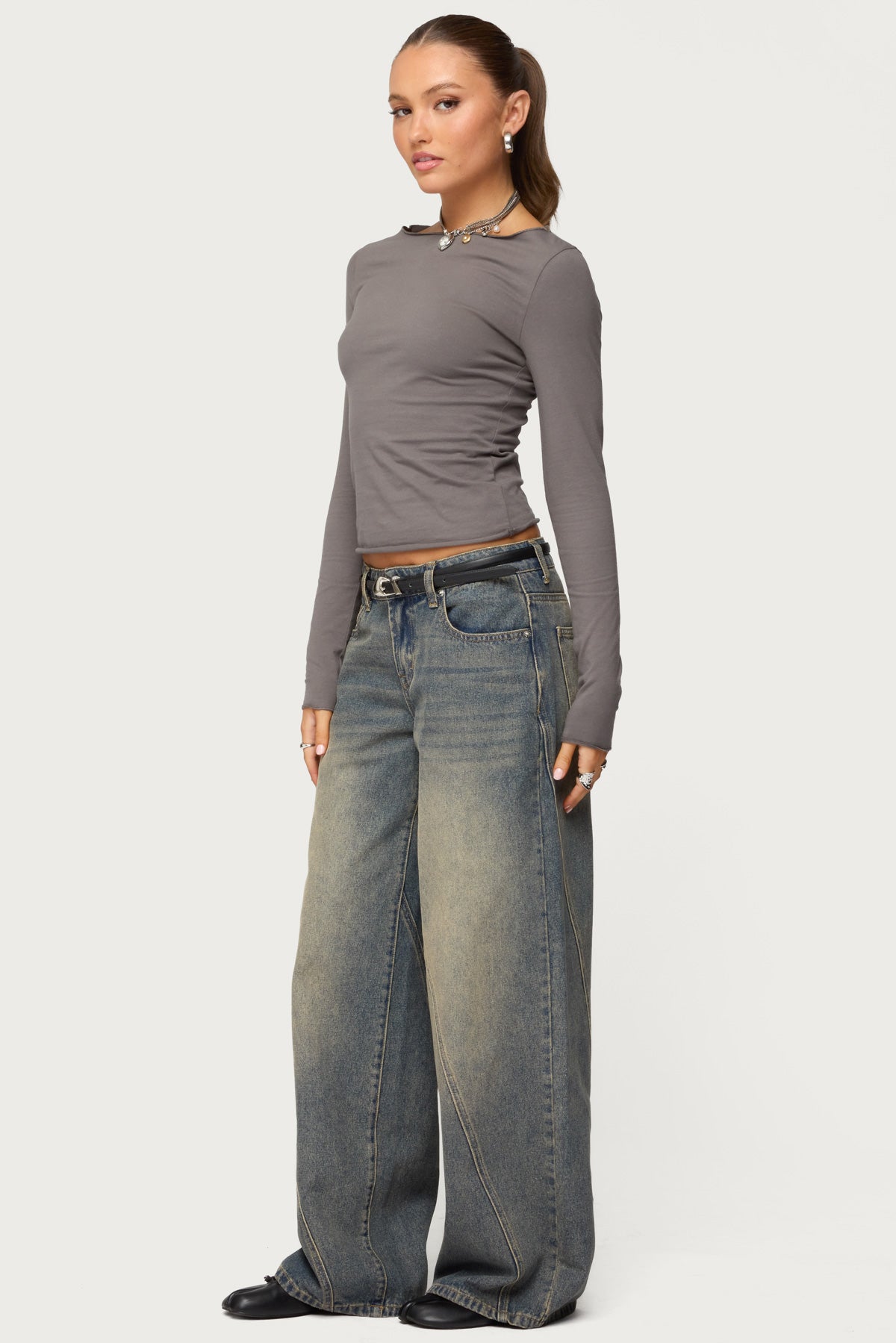 Nico Boat Neck Top-Milans Time