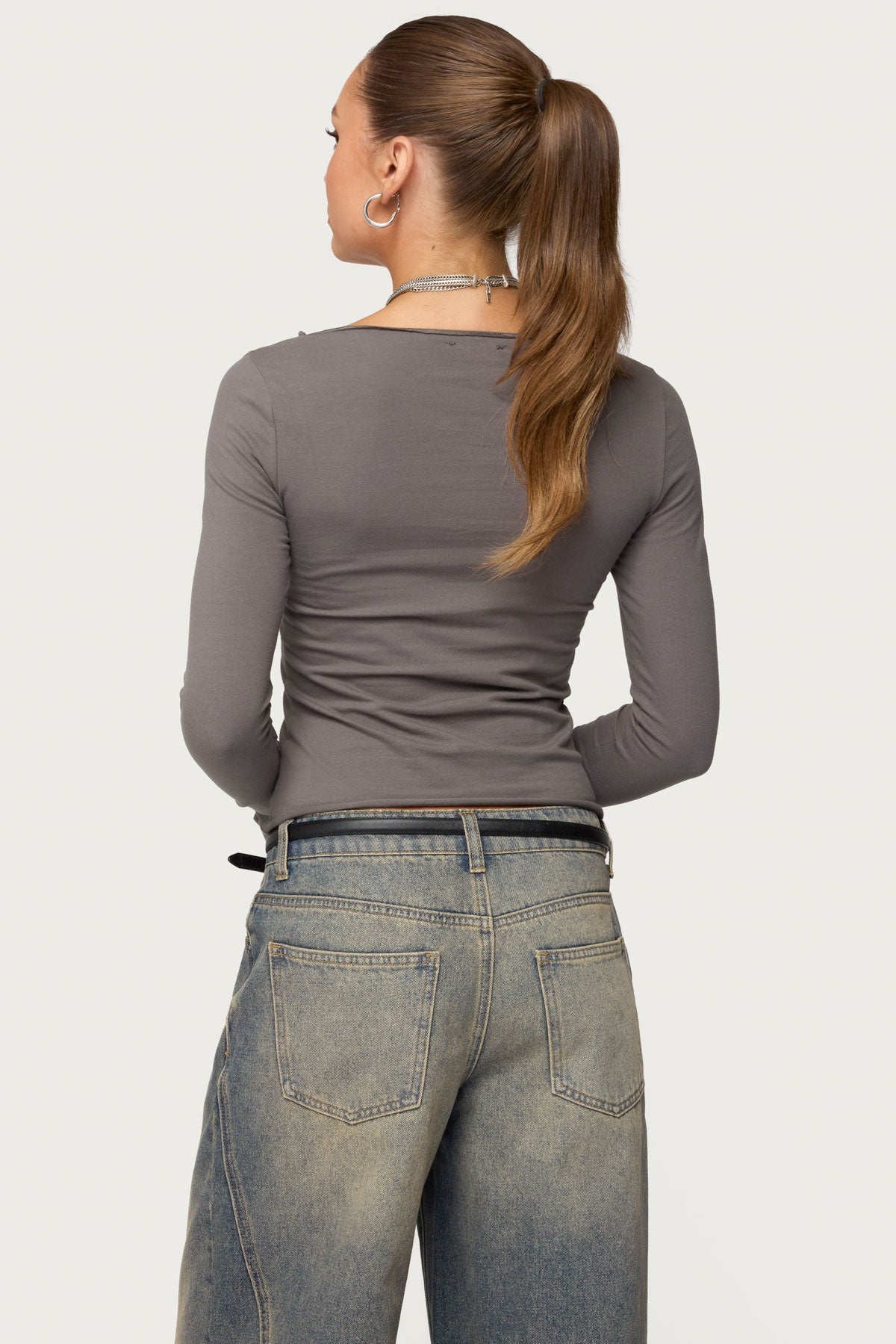 Nico Boat Neck Top-Milans Time