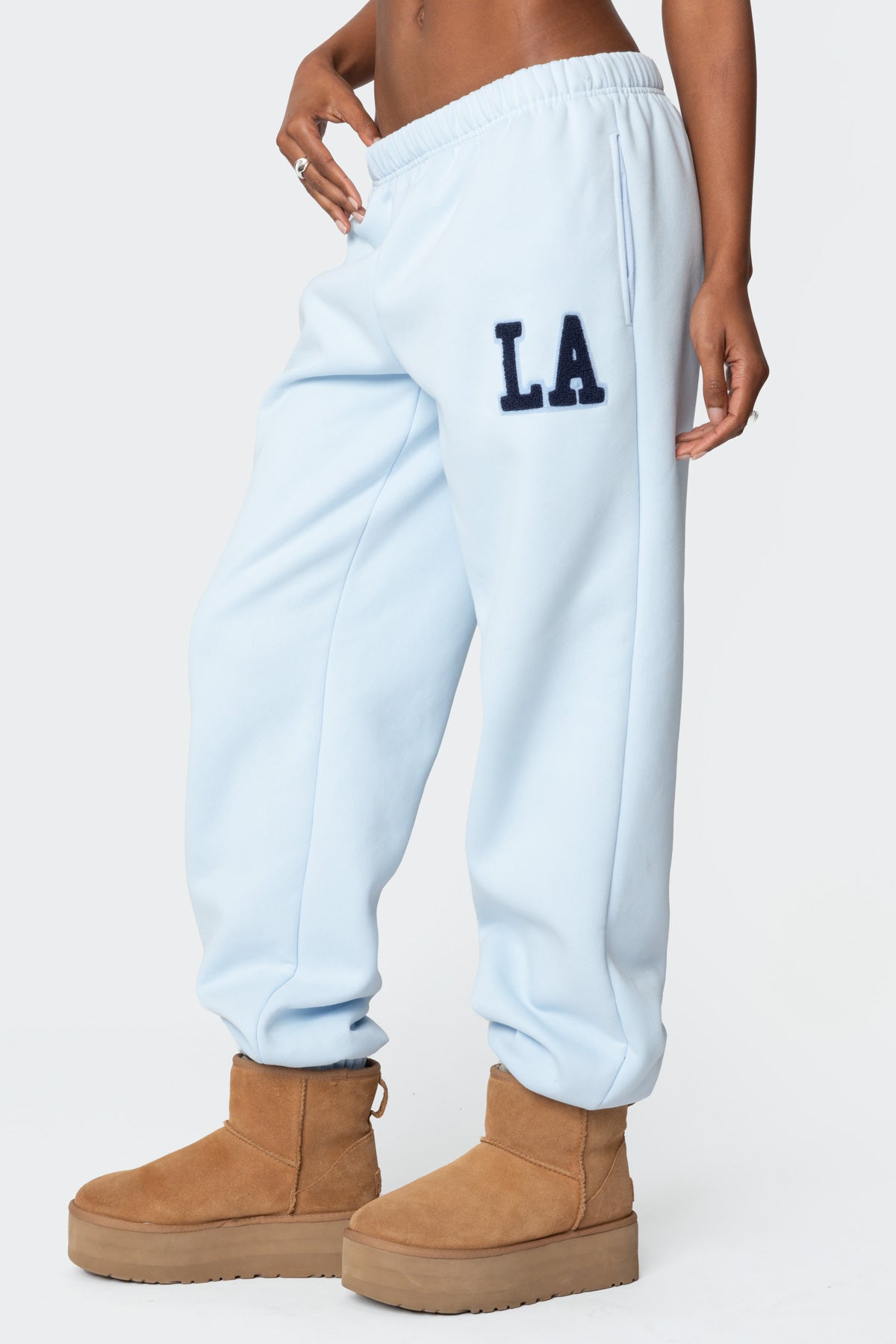 La Love Oversized Sweatpants-Milans Time