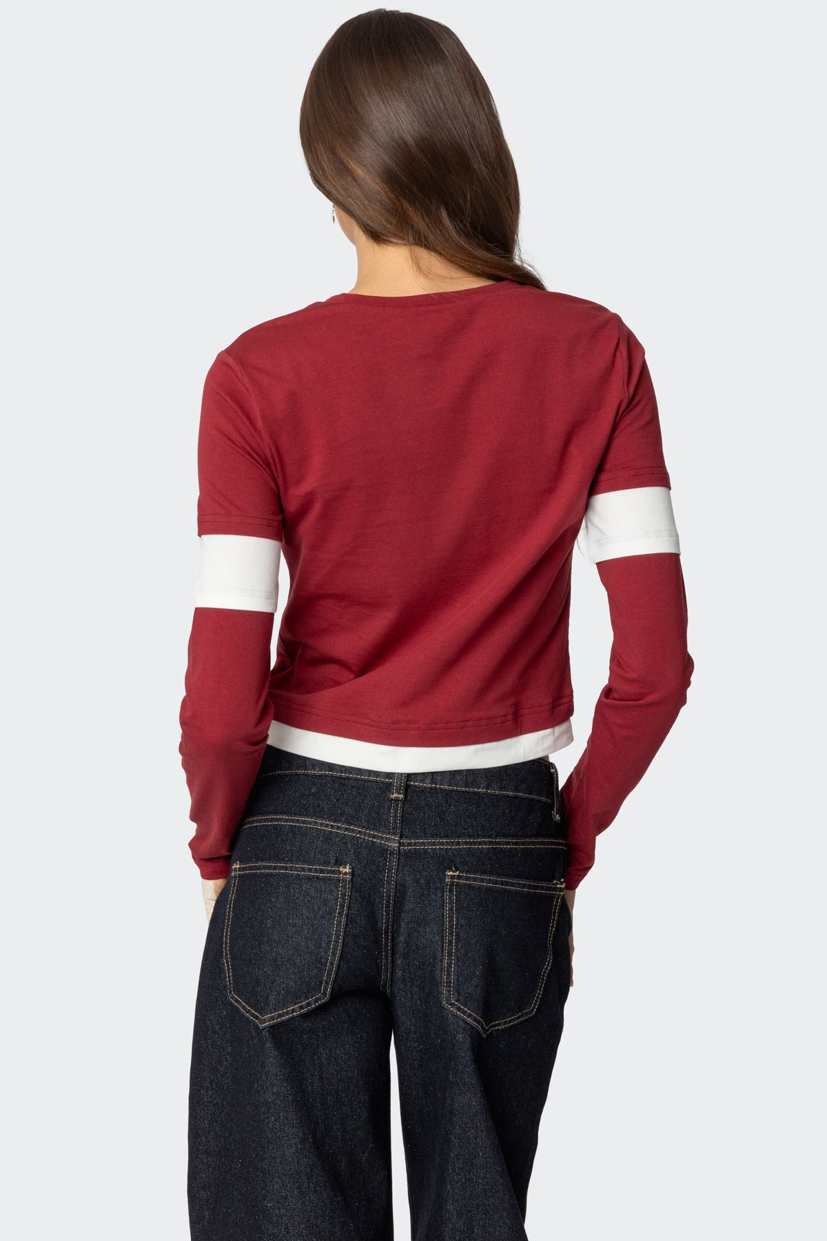 Paula Layered Long Sleeve T Shirt-Milans Time
