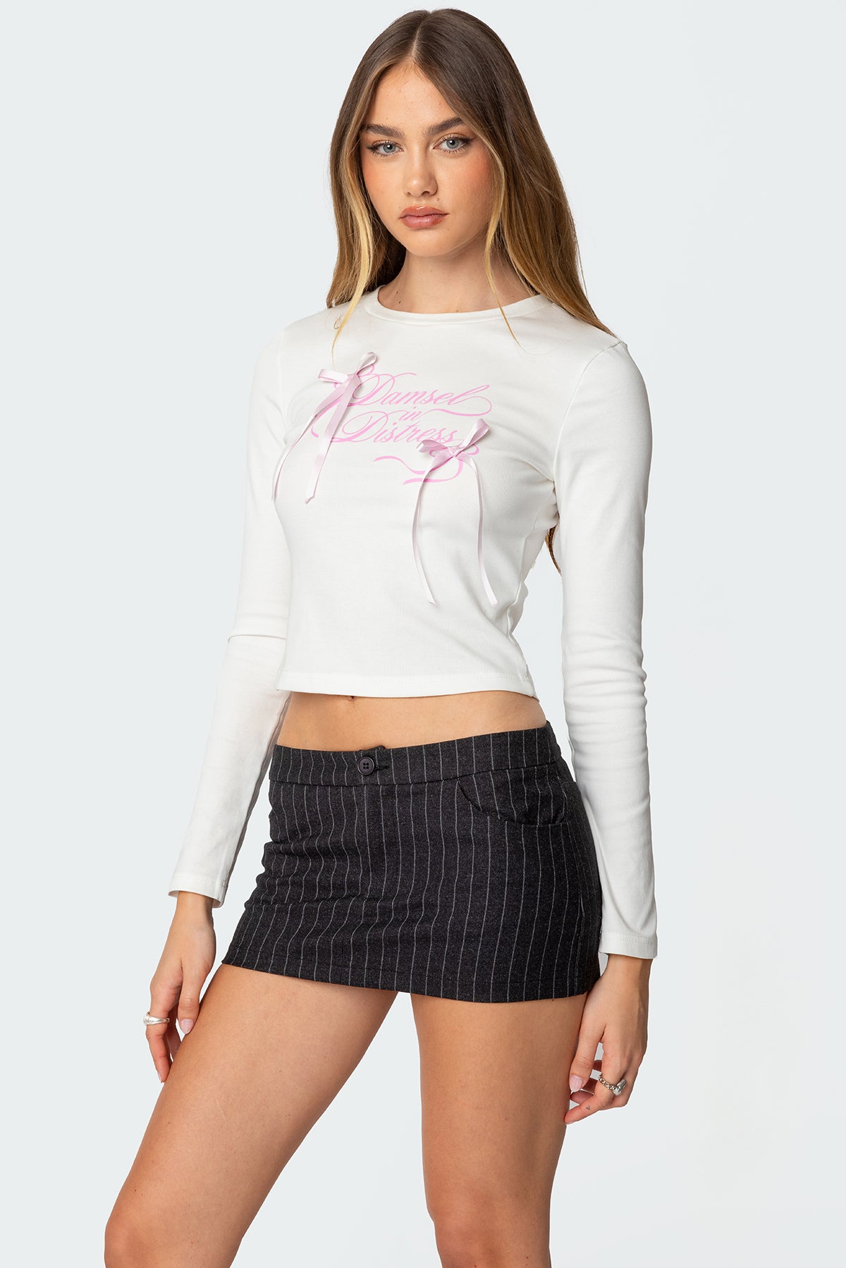 Damsel Long Sleeve T Shirt-Milans Time