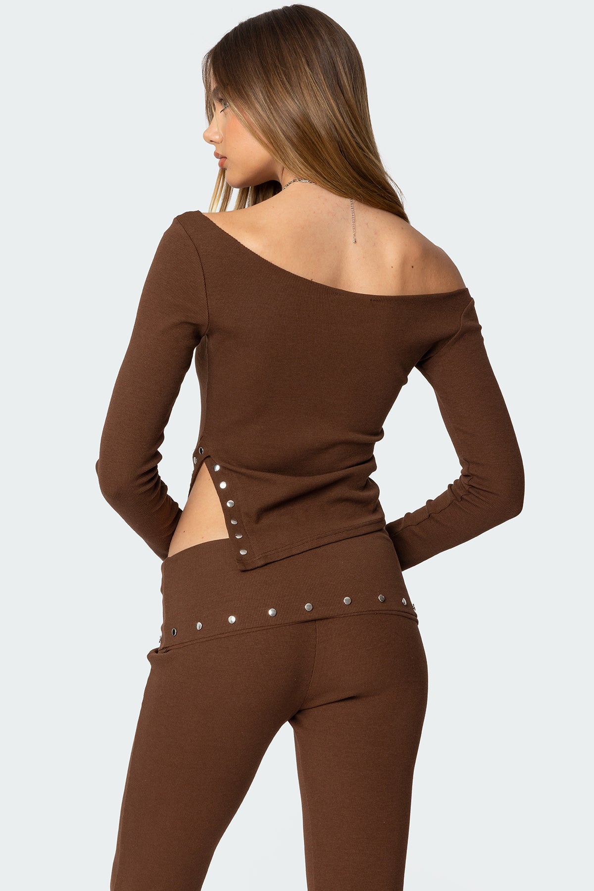 Aries Studded Asymmetric Top-Milans Time
