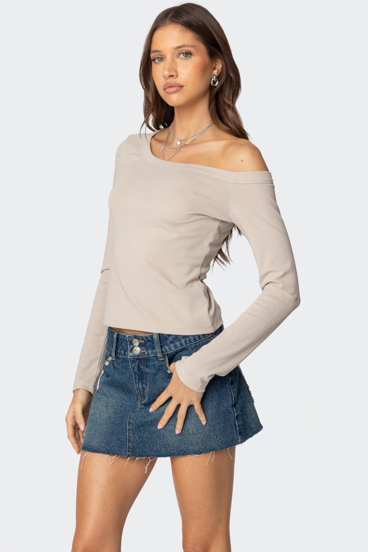 Adelaine Asymmetric Top-Milans Time