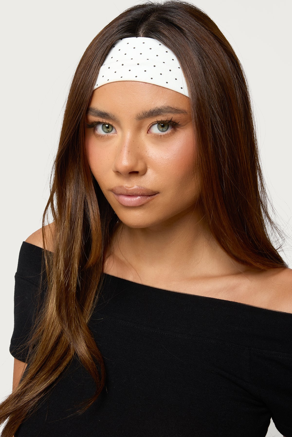 Polka Dot Printed Headband-Milans Time