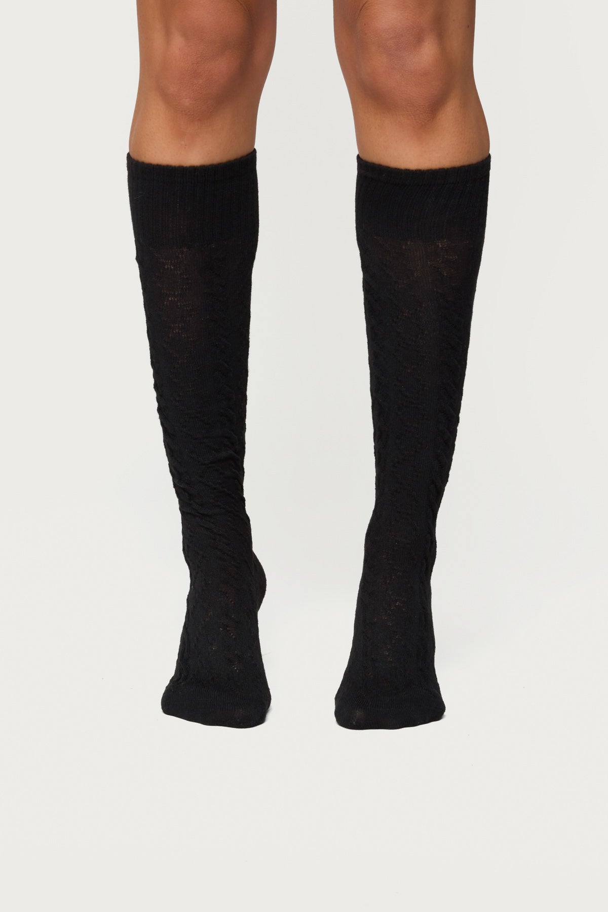 Cable Knit Socks-Milans Time