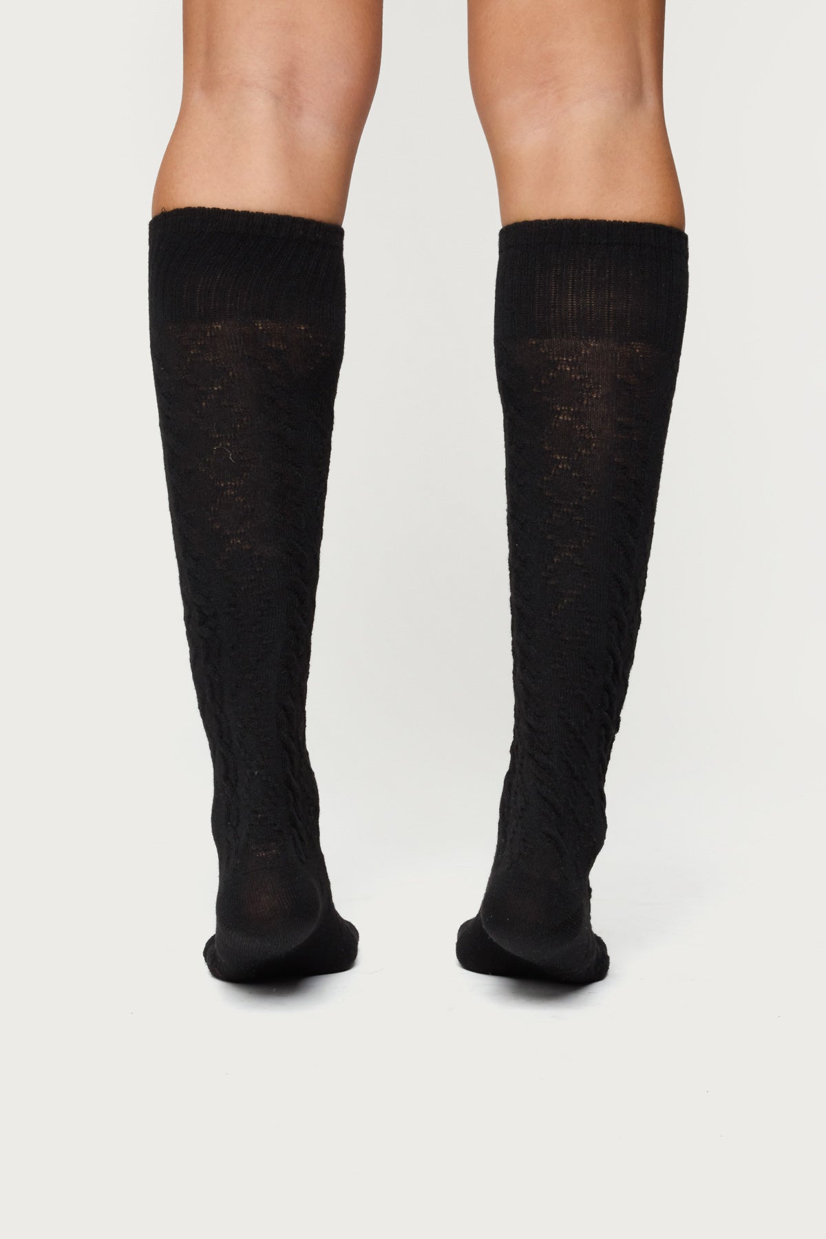 Cable Knit Socks-Milans Time